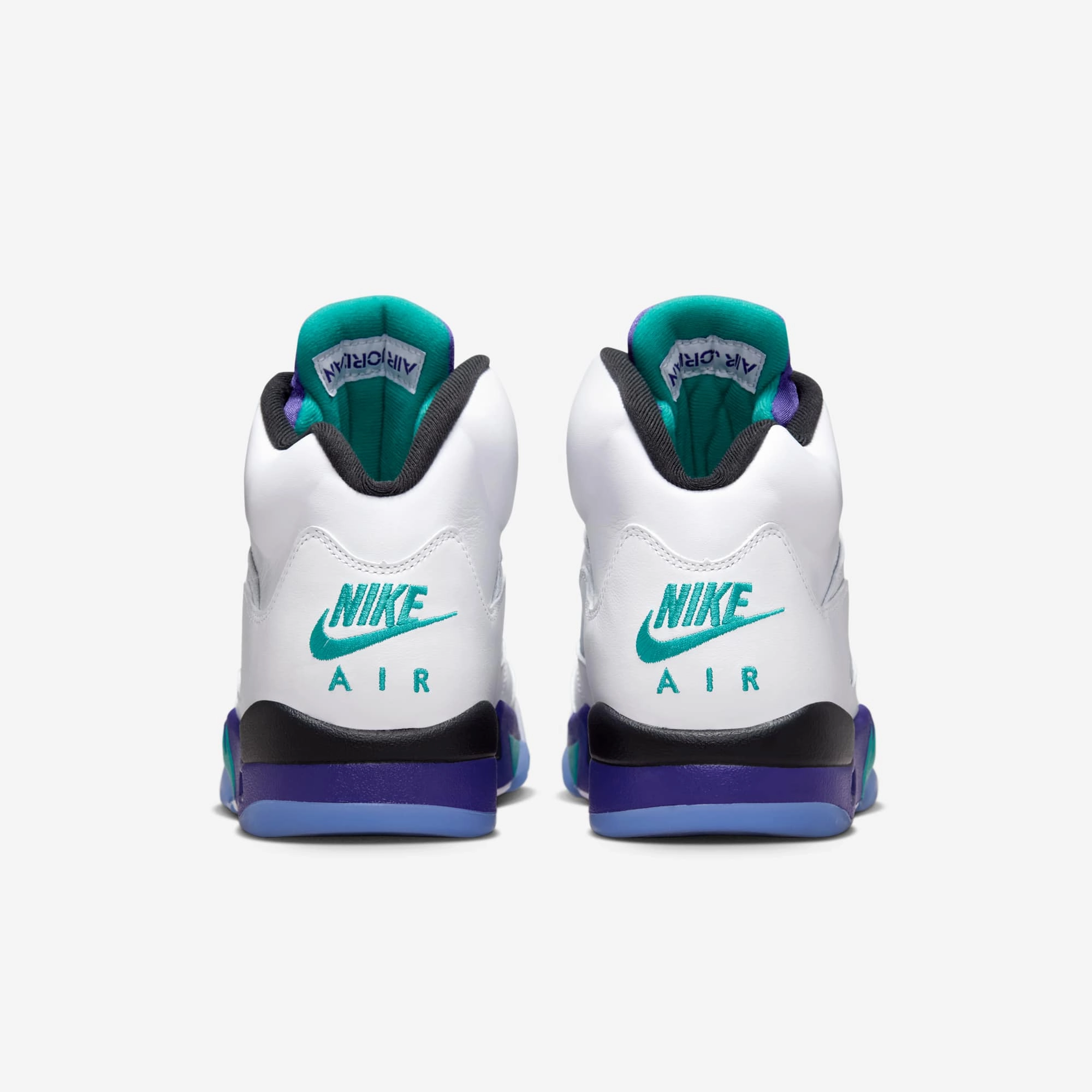 (Men's) Air Jordan 5 Retro 'Grape' (2025) HQ7978-100 Air Jordan 5 Mesh Panel Basketball Shoes