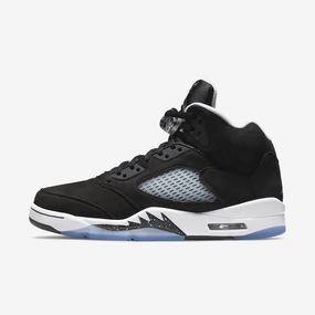 (Men's) Air Jordan 5 Retro 'Moonlight / Oreo' (2021) CT4838-011 Air Jordan 5 shoes with mesh panel details