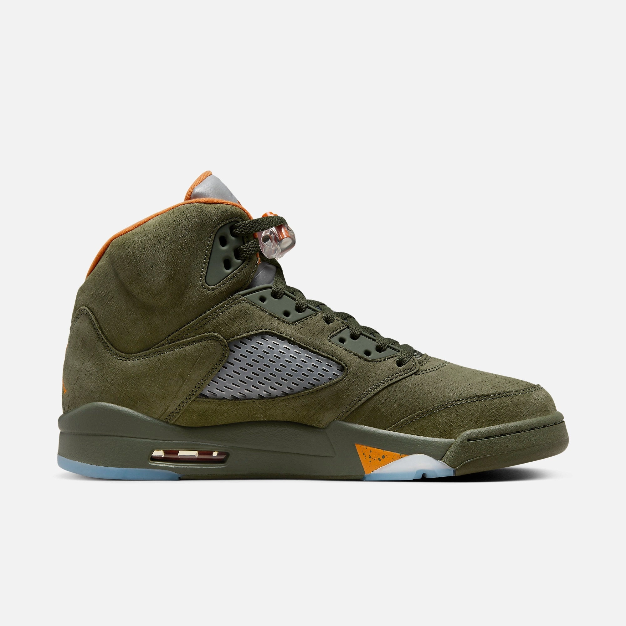 (Men's) Air Jordan 5 Retro 'Olive' (2024) DD0587-308 Air Jordan 5 Mesh Panel Basketball Shoes