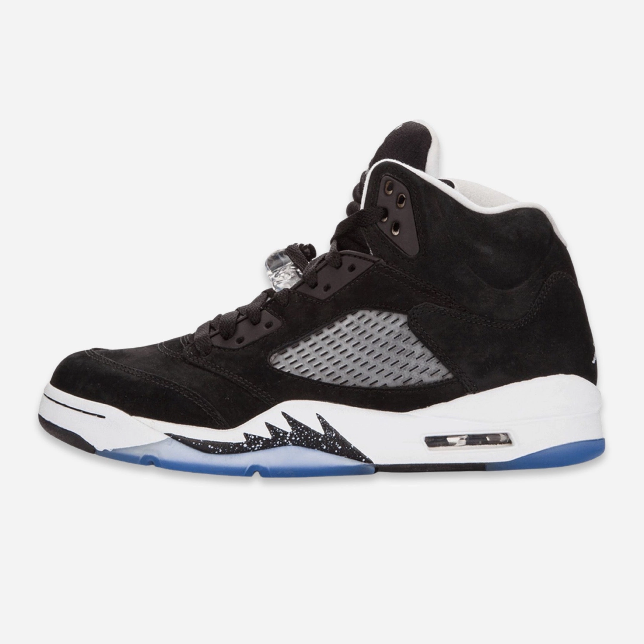 (Men's) Air Jordan 5 Retro 'Oreo' (2013) 136027-035 Air Jordan 5 shoes with mesh panel details