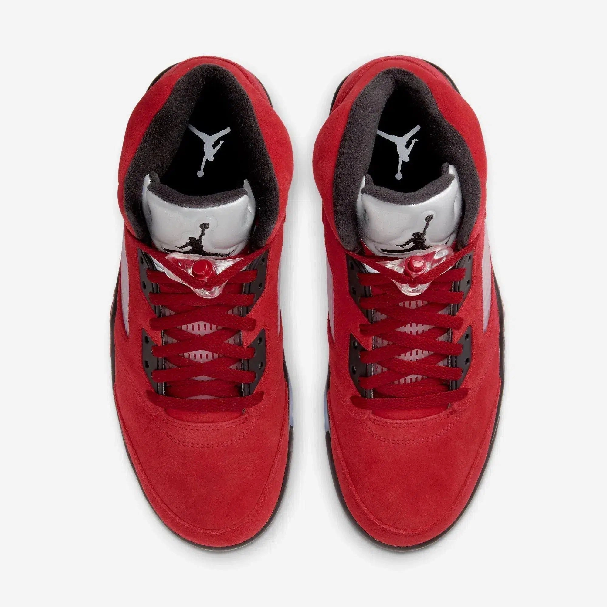 (Men's) Air Jordan 5 Retro 'Raging Bull / Toro Bravo' (2021) DD0587-600 Air Jordan 5 Mesh Panel Basketball Shoes