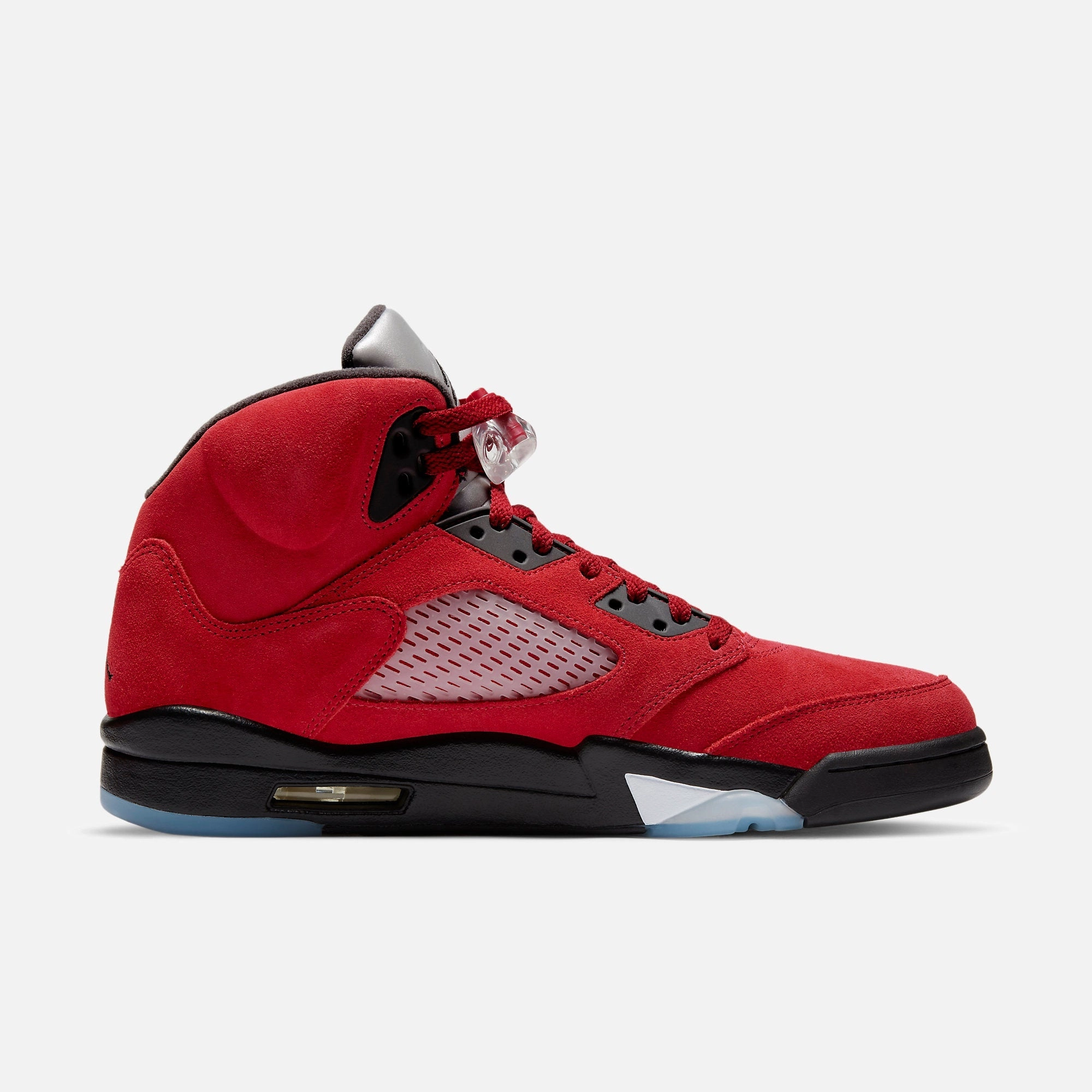 (Men's) Air Jordan 5 Retro 'Raging Bull / Toro Bravo' (2021) DD0587-600 Air Jordan 5 Mesh Panel Basketball Shoes