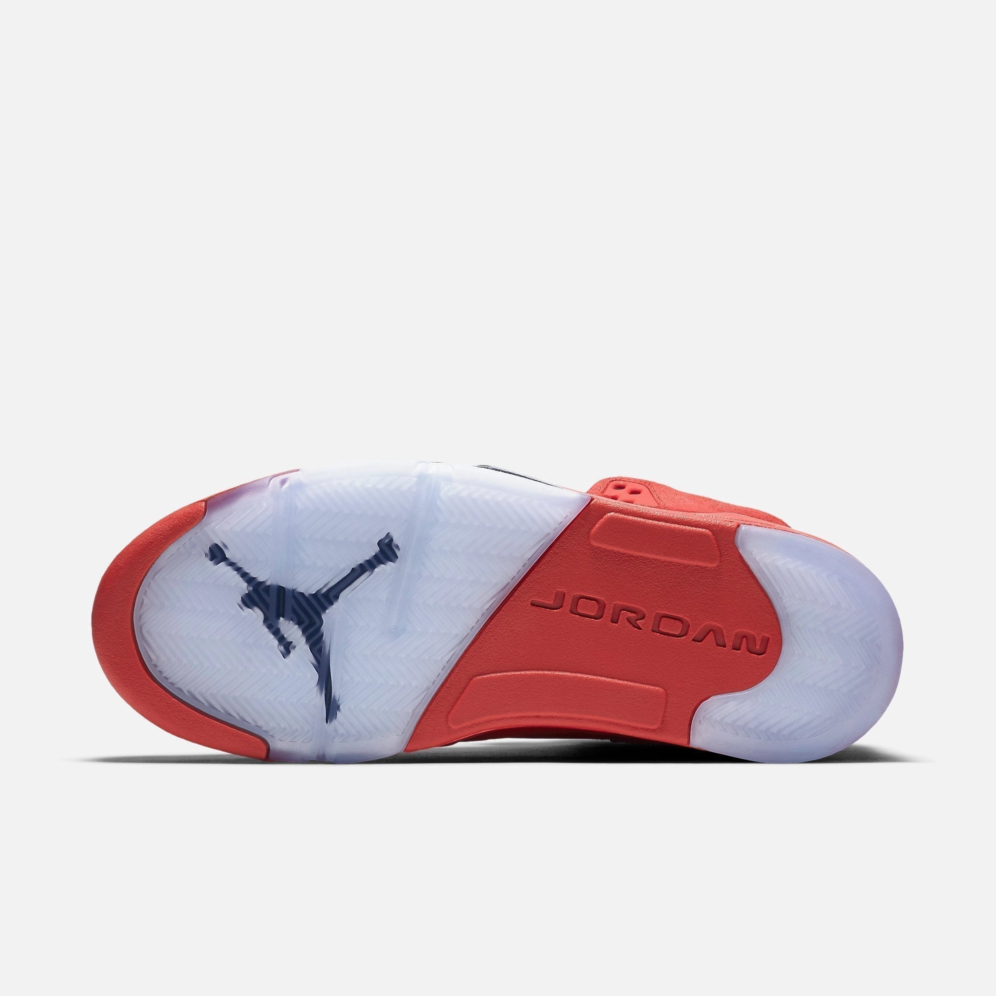 (Men's) Air Jordan 5 Retro 'Red Suede' (2017) 136027-602 Air Jordan 5 Mesh Panel Basketball Shoes