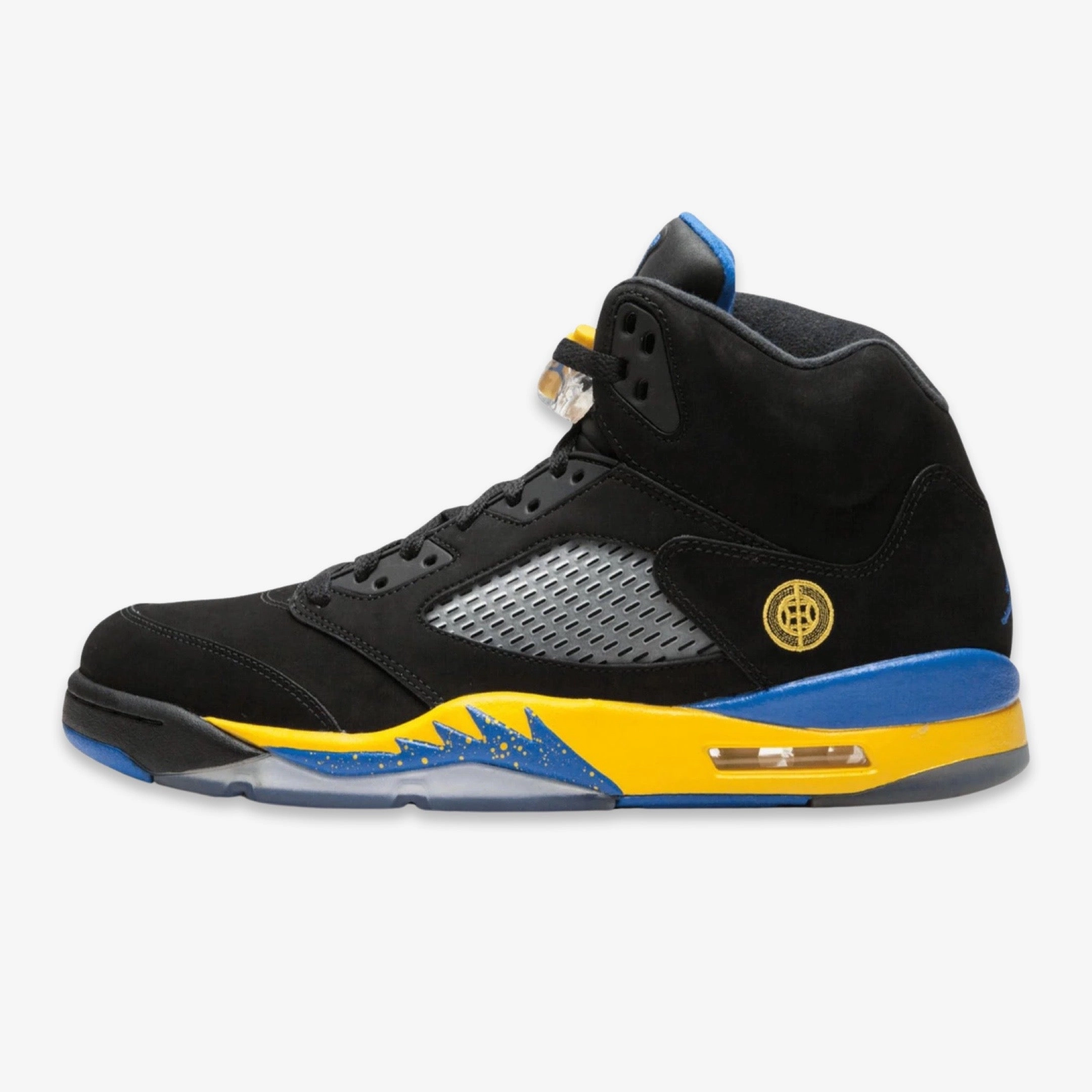 (Men's) Air Jordan 5 Retro 'Shanghai Shen' (2013) 136027-089 Air Jordan 5 shoes with mesh panel details