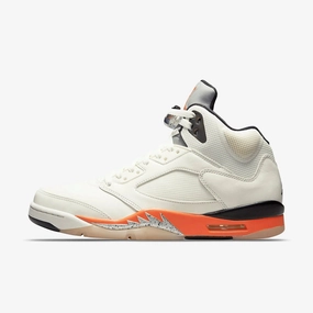 (Men's) Air Jordan 5 Retro 'Shattered Backboard SBB' (2021) DC1060-100 Air Jordan 5 shoes with mesh panel details