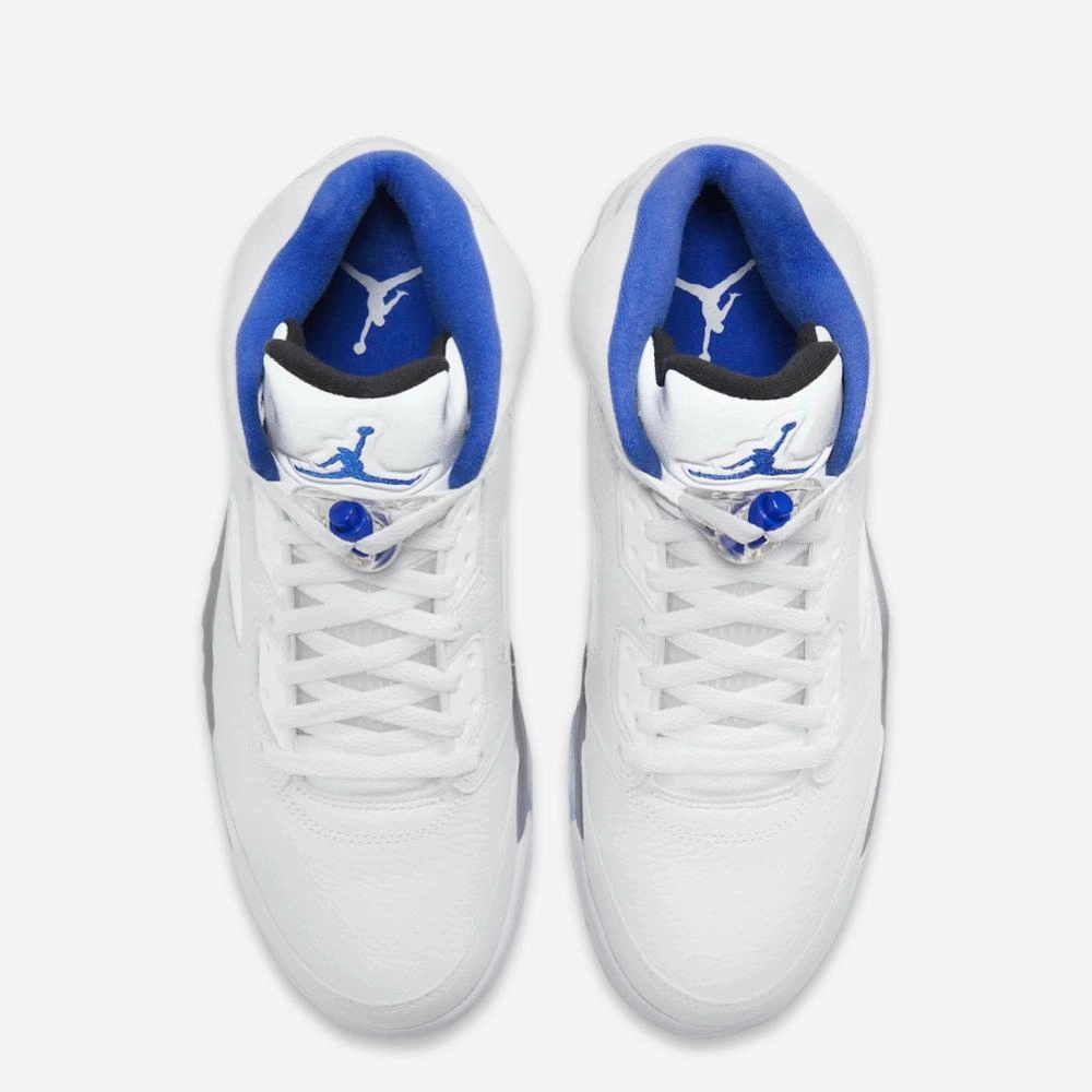 (Men's) Air Jordan 5 Retro 'Stealth' (2021) DD0587-140 Air Jordan 5 Mesh Panel Basketball Shoes