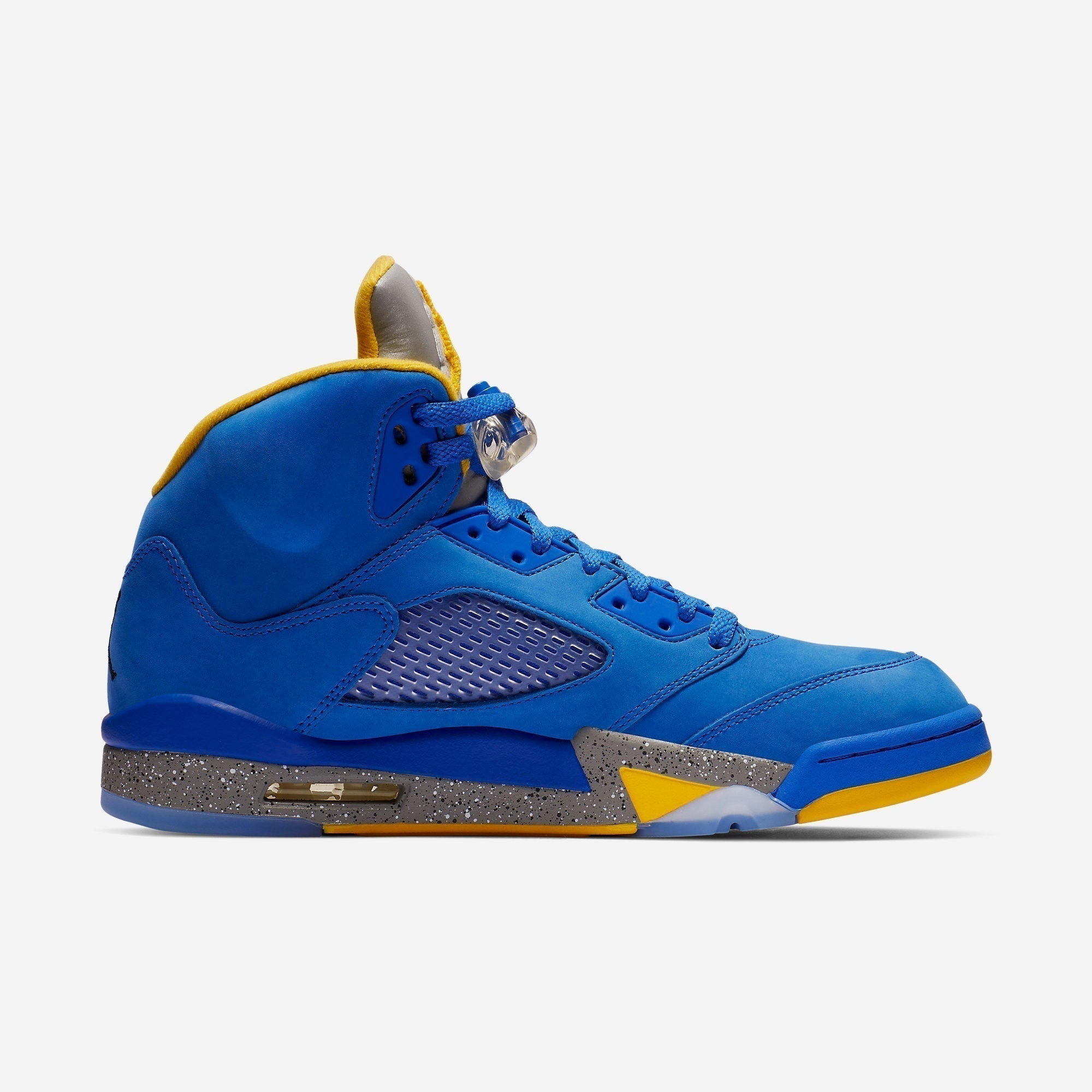 (Men's) Air Jordan 5 Retro Laney JSP 'Varsity Royal' (2019) CD2720-400 Air Jordan 5 Mesh Panel Basketball Shoes