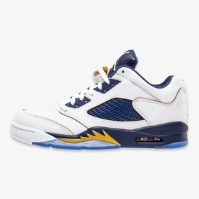 (Men's) Air Jordan 5 Retro Low 'Dunk From Above' (2016) 819171-135 Air Jordan 5 shoes with mesh panel details