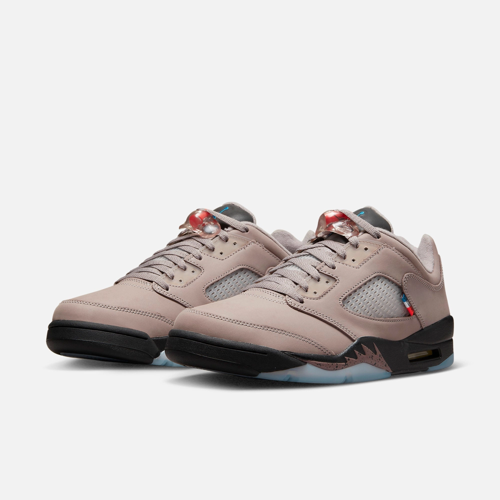 (Men's) Air Jordan 5 Retro Low PSG 'Paris Saint-Germain Paname' (2022) DX6325-204 Air Jordan 5 Mesh Panel Basketball Shoes
