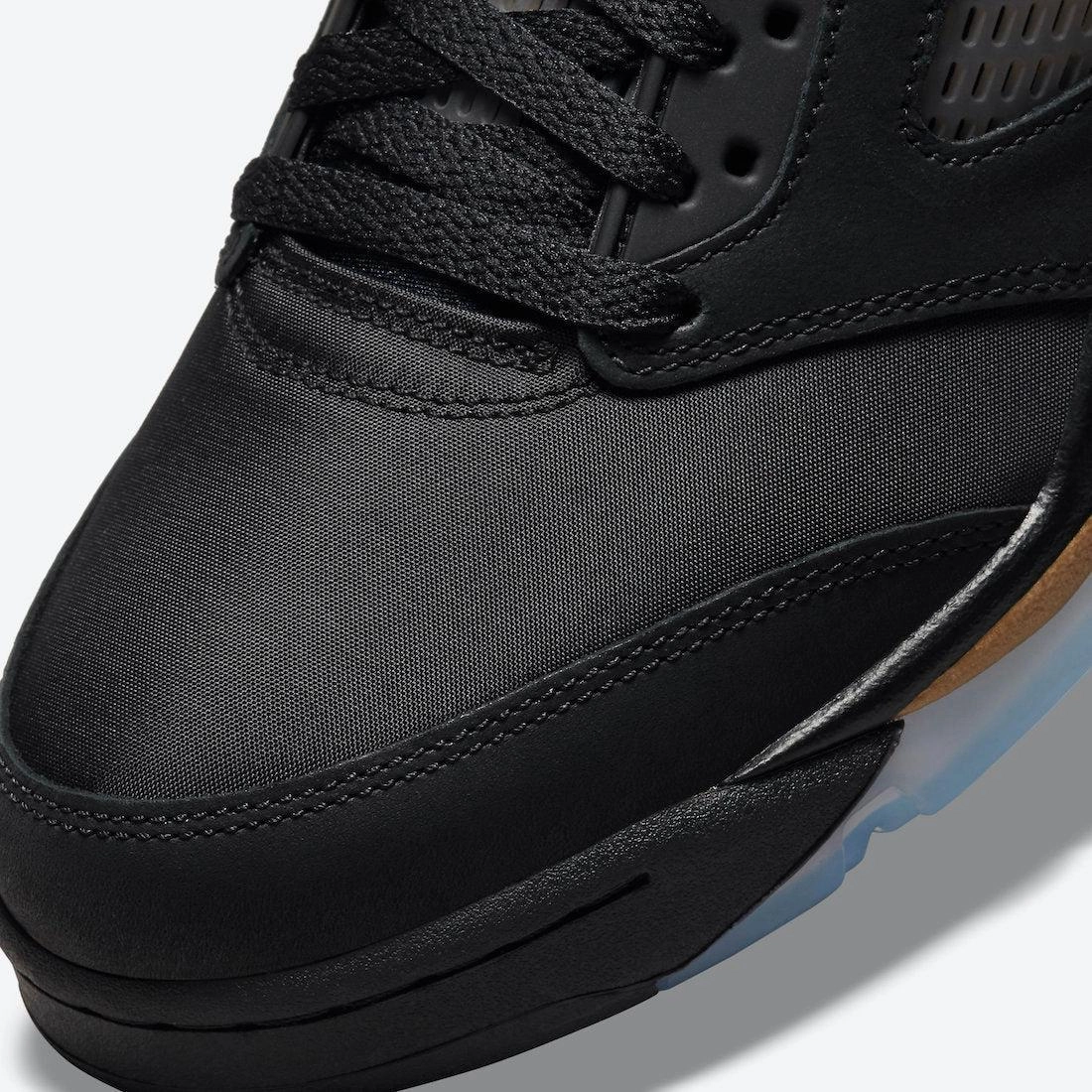 (Men's) Air Jordan 5 Retro Low WF 'Wings Class of 2020-2021' (2021) DJ1094-001 Air Jordan 5 Mesh Panel Basketball Shoes