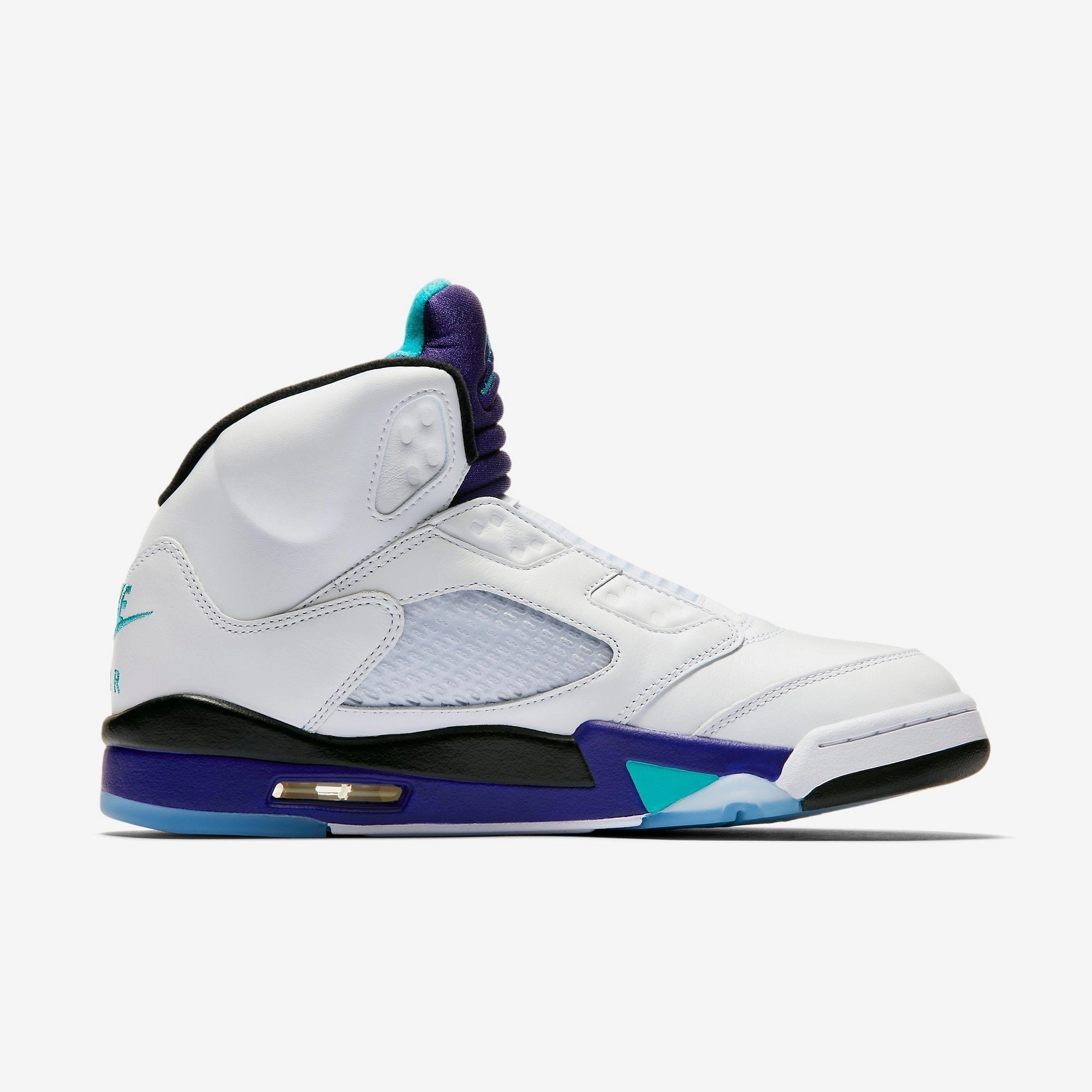 (Men's) Air Jordan 5 Retro NRG 'Fresh Prince' (2018) AV3919-135 Air Jordan 5 Mesh Panel Basketball Shoes