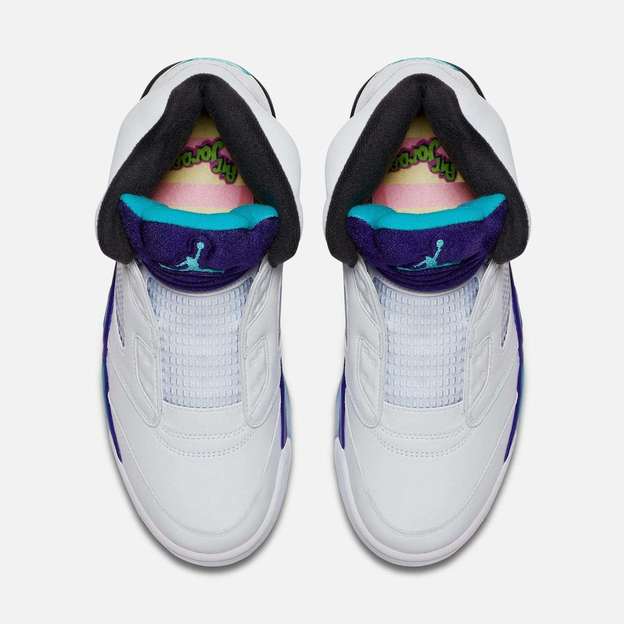 (Men's) Air Jordan 5 Retro NRG 'Fresh Prince' (2018) AV3919-135 Air Jordan 5 Mesh Panel Basketball Shoes