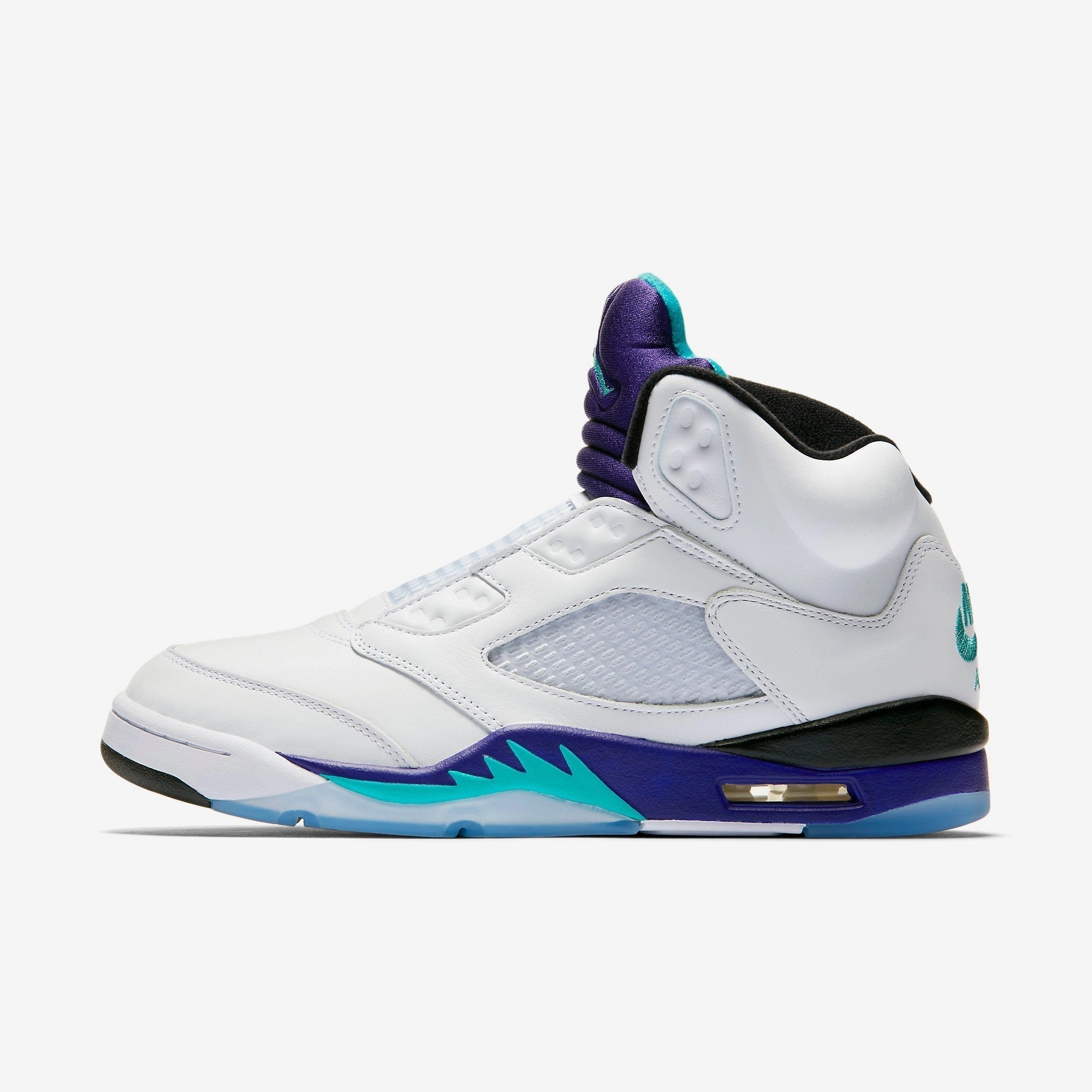 (Men's) Air Jordan 5 Retro NRG 'Fresh Prince' (2018) AV3919-135 Air Jordan 5 shoes with mesh panel details