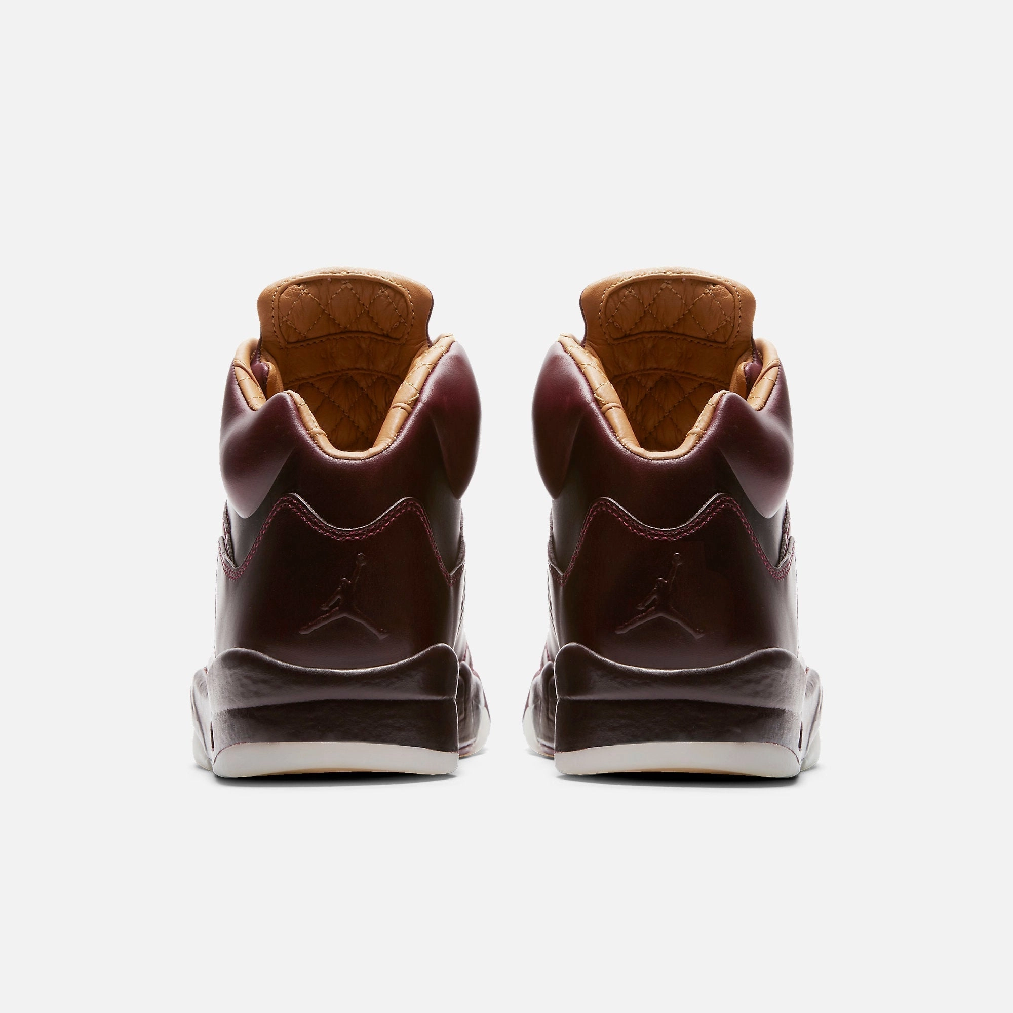 (Men's) Air Jordan 5 Retro Premium 'Bordeaux' (2017) 881432-612 Air Jordan 5 Mesh Panel Basketball Shoes