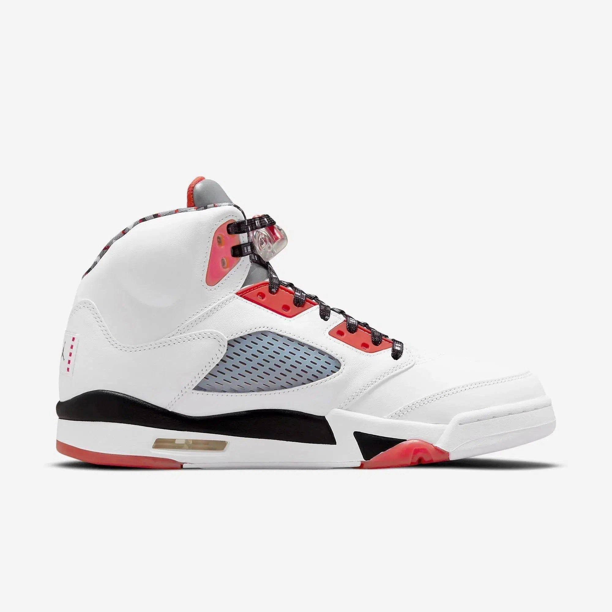 (Men's) Air Jordan 5 Retro Q54 'Quai 54' (2021) DJ7903-106 Air Jordan 5 Mesh Panel Basketball Shoes