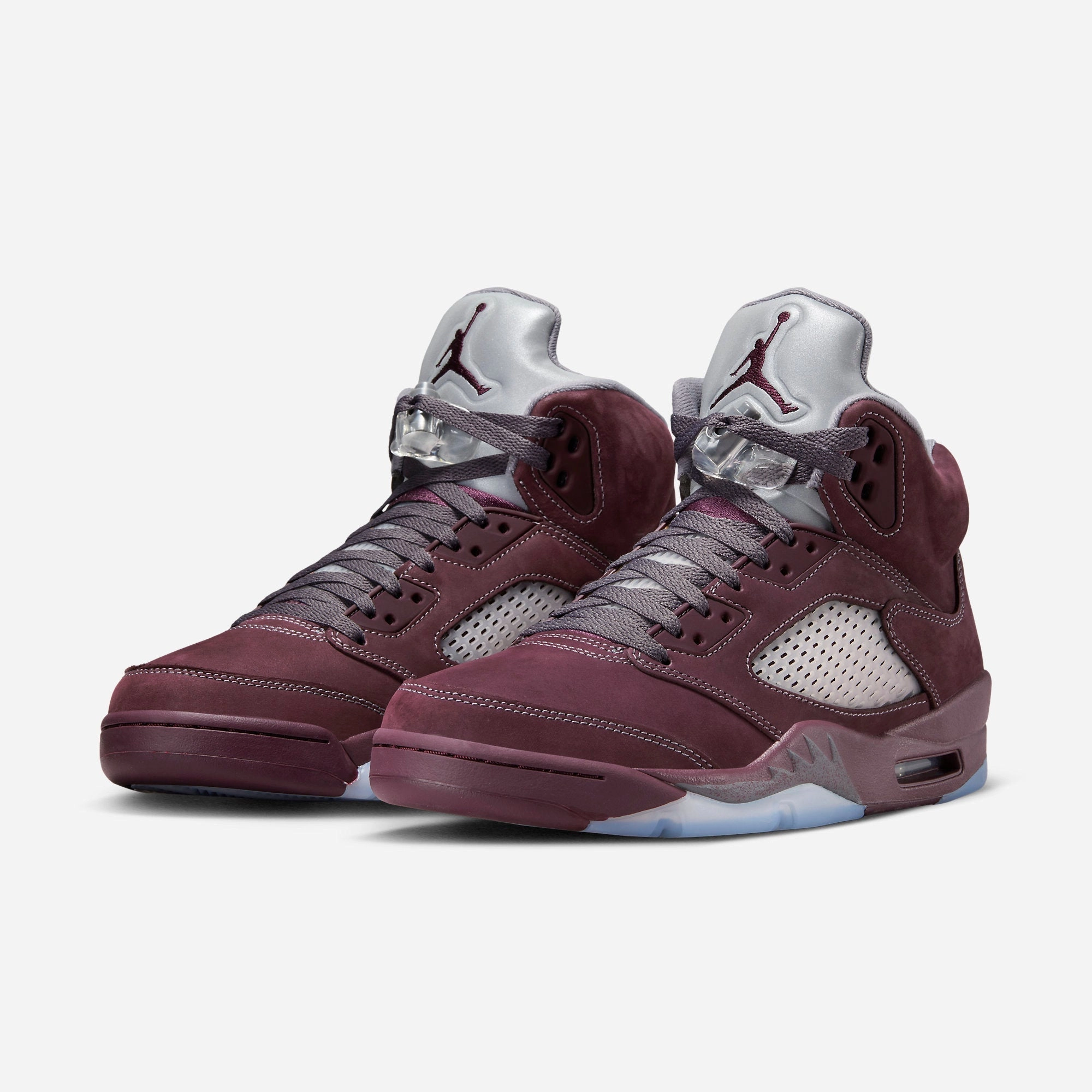 (Men's) Air Jordan 5 Retro SE 'Burgundy' (2023) DZ4131-600 Air Jordan 5 Mesh Panel Basketball Shoes