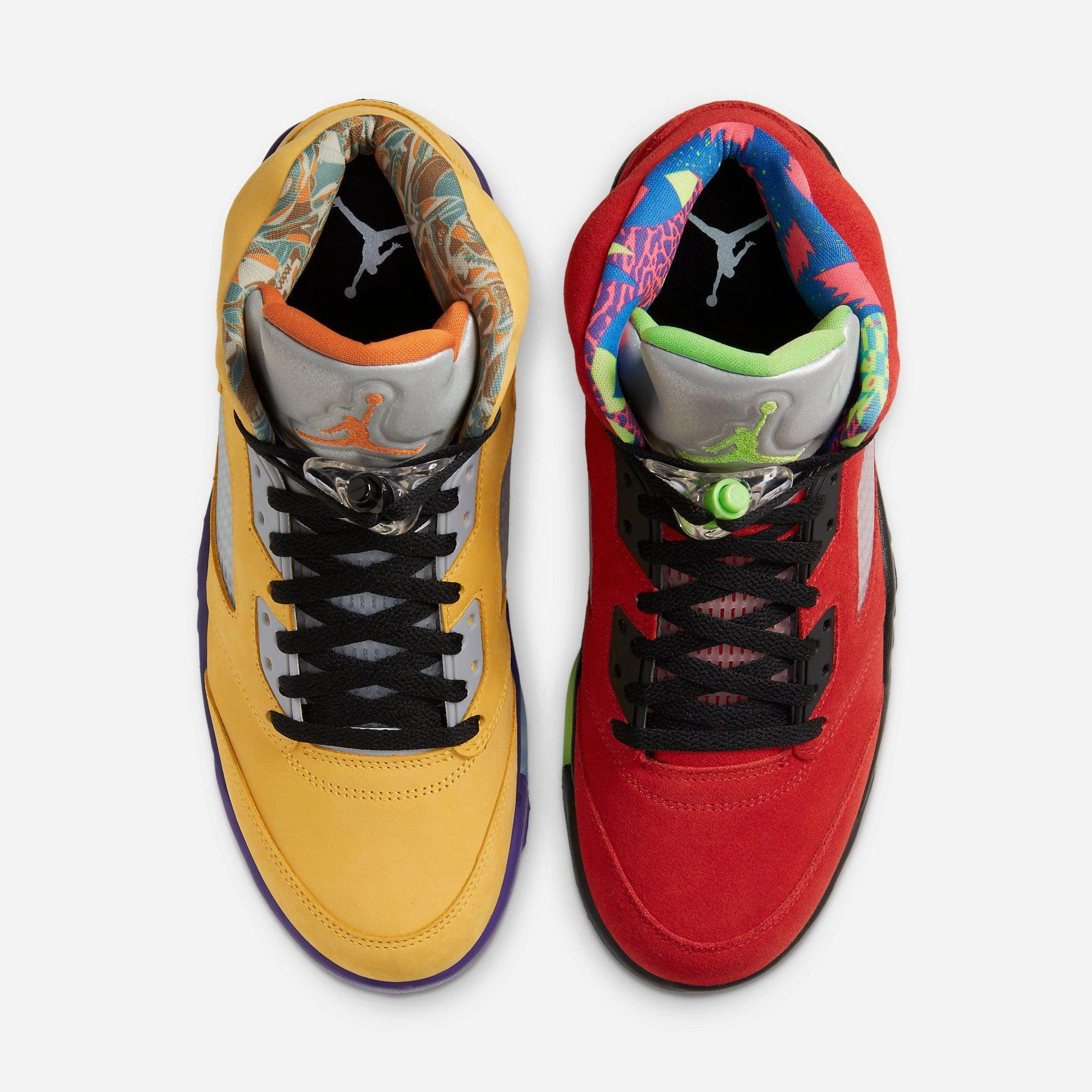 (Men's) Air Jordan 5 Retro SE 'What The' (2020) CZ5725-700 Air Jordan 5 Mesh Panel Basketball Shoes