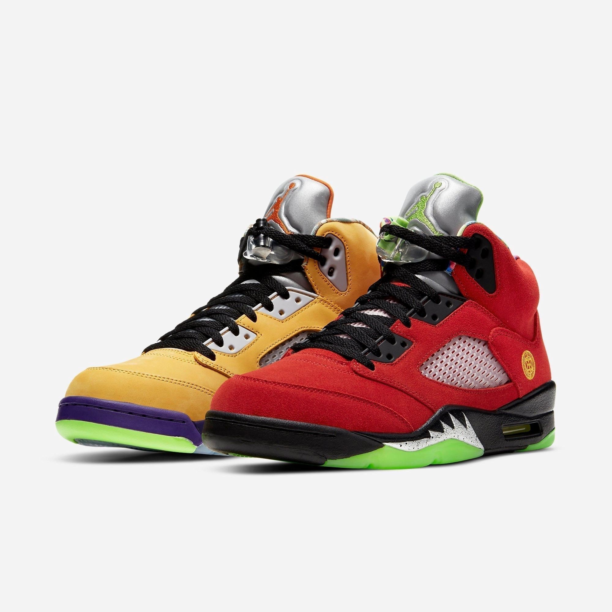 (Men's) Air Jordan 5 Retro SE 'What The' (2020) CZ5725-700 Air Jordan 5 Mesh Panel Basketball Shoes