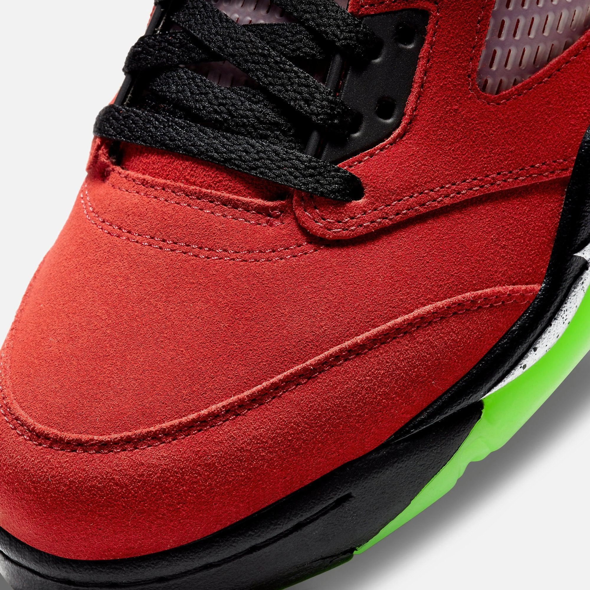 (Men's) Air Jordan 5 Retro SE 'What The' (2020) CZ5725-700 Air Jordan 5 Mesh Panel Basketball Shoes
