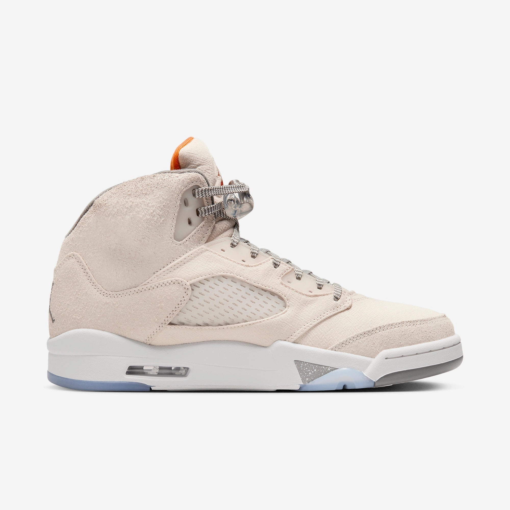 (Men's) Air Jordan 5 Retro SE Craft 'Light Orewood Brown' (2023) FD9222-180 Air Jordan 5 Mesh Panel Basketball Shoes