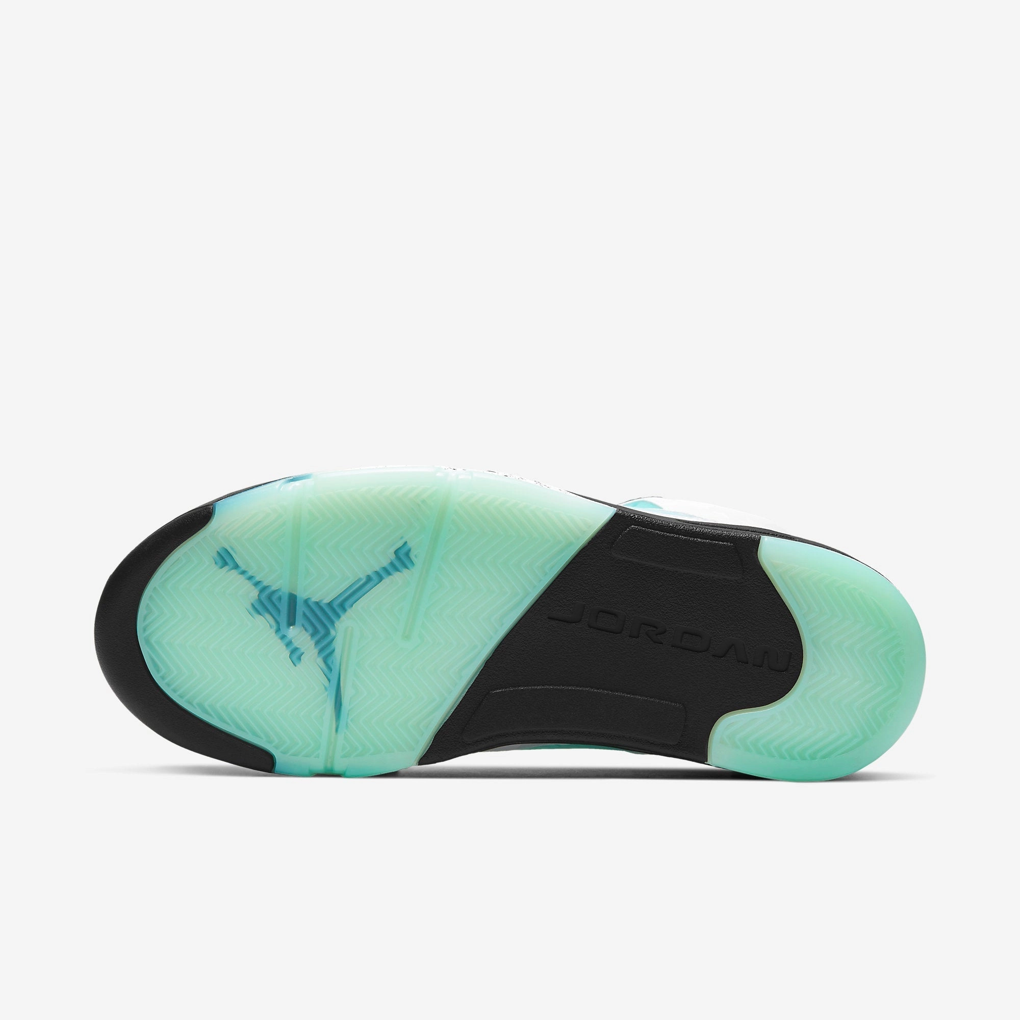 (Men's) Air Jordan 5 Retro Single's Day 'Island Green' (2019) CN2932-100 Air Jordan 5 Mesh Panel Basketball Shoes