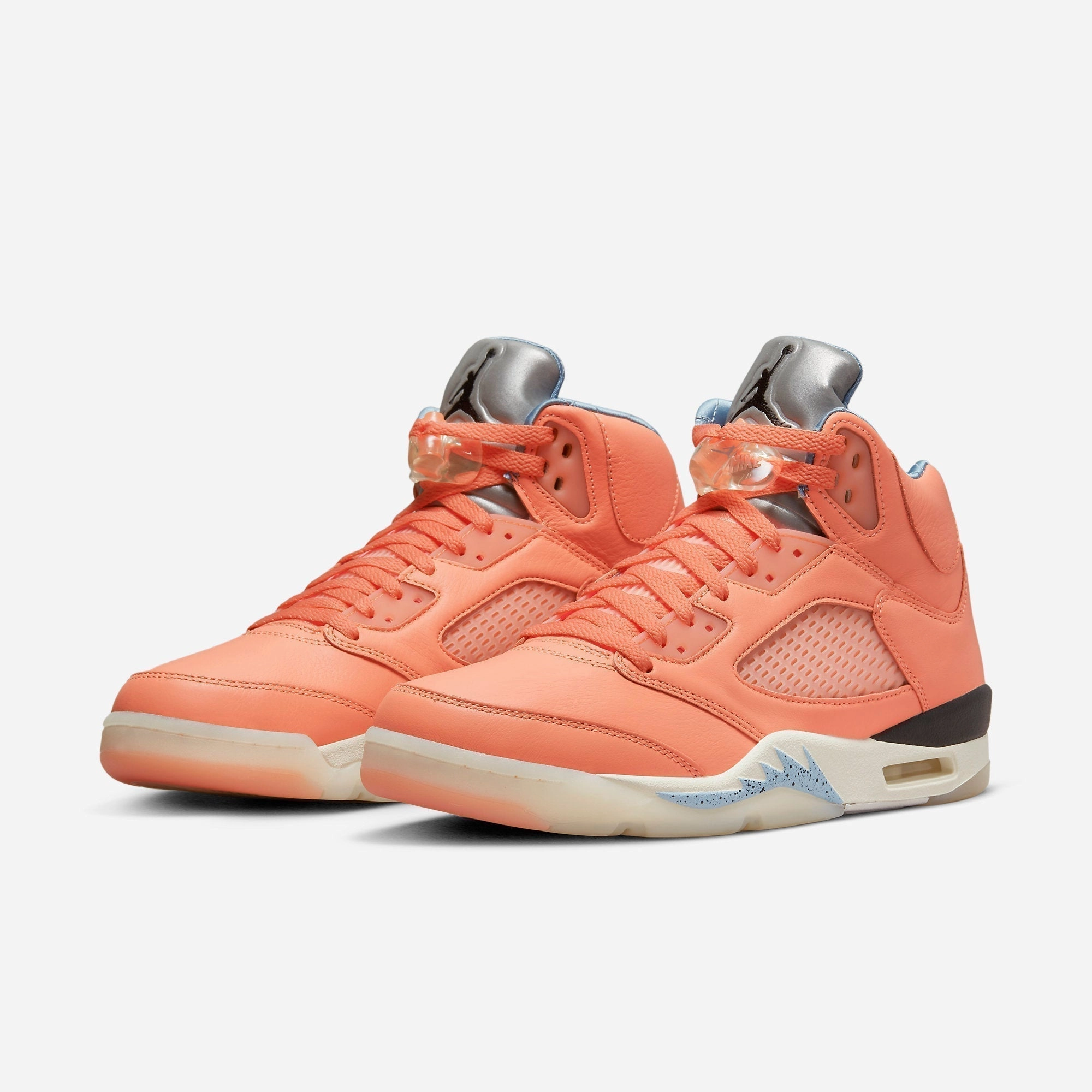 (Men's) Air Jordan 5 Retro SP x DJ Khaled 'We The Best Crimson Bliss' (2022) DV4982-641 Air Jordan 5 Mesh Panel Basketball Shoes