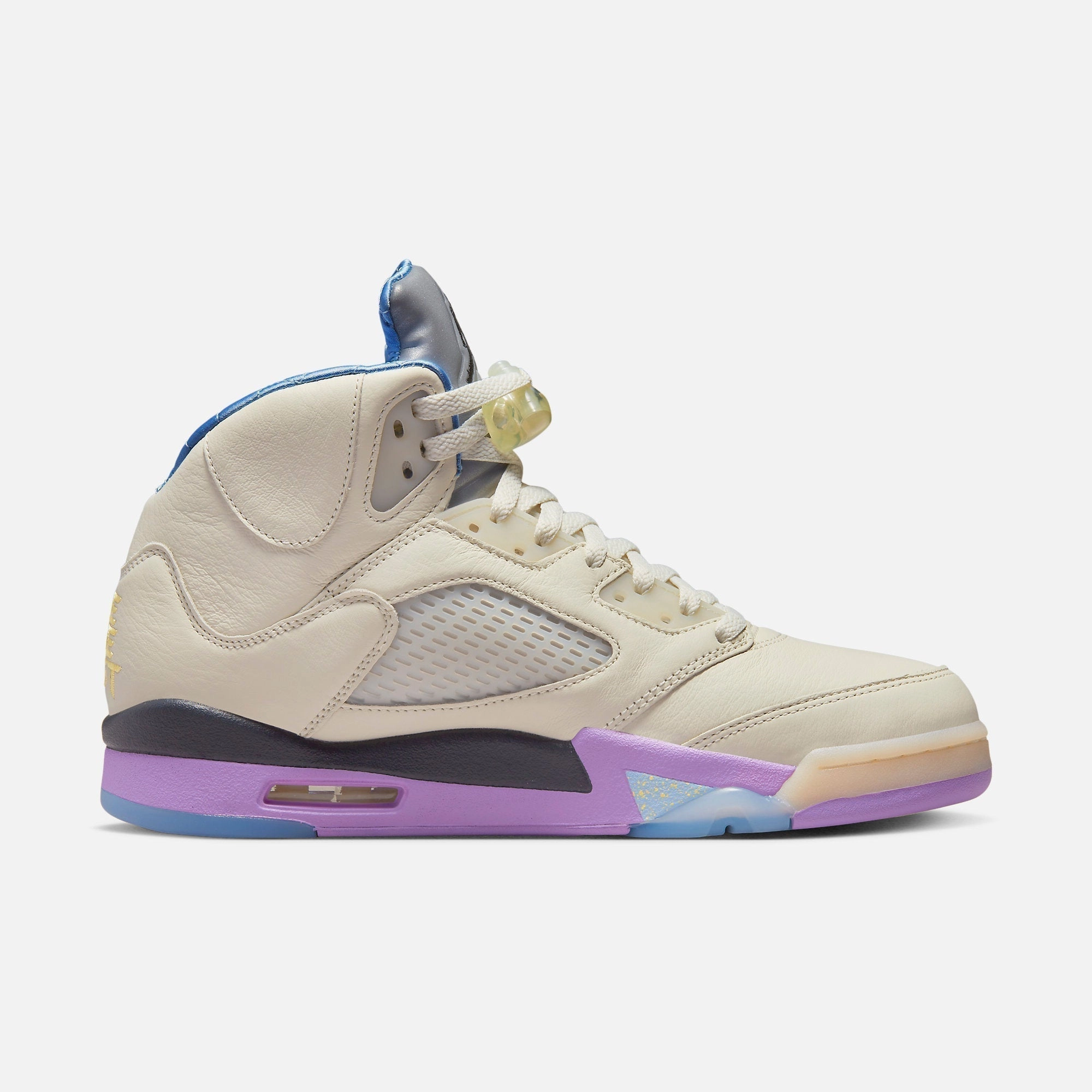 (Men's) Air Jordan 5 Retro SP x DJ Khaled 'We The Best Sail' (2022) DV4982-175 Air Jordan 5 Mesh Panel Basketball Shoes