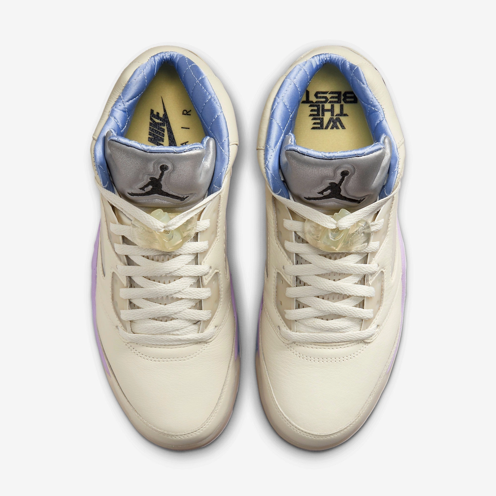 (Men's) Air Jordan 5 Retro SP x DJ Khaled 'We The Best Sail' (2022) DV4982-175 Air Jordan 5 Mesh Panel Basketball Shoes