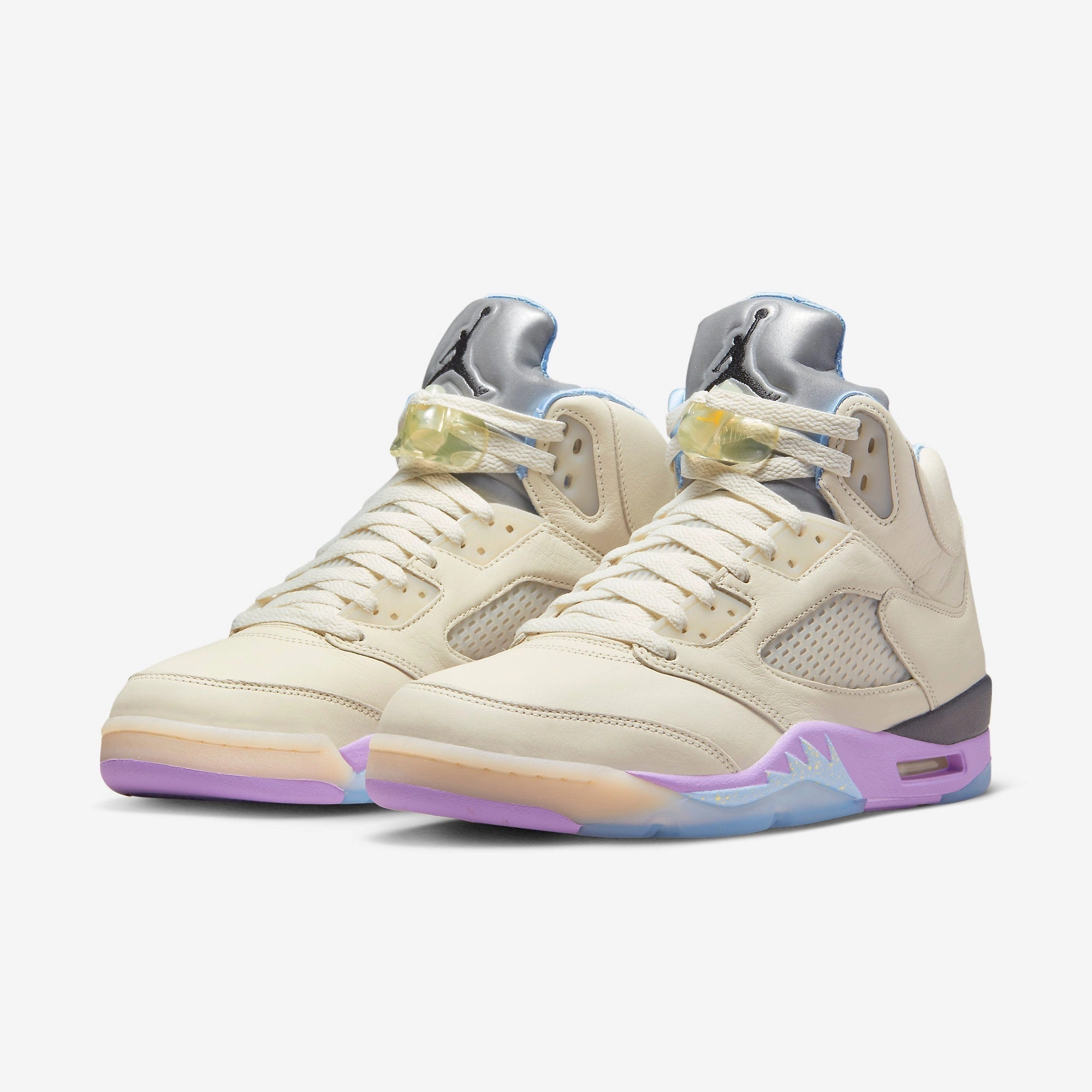 (Men's) Air Jordan 5 Retro SP x DJ Khaled 'We The Best Sail' (2022) DV4982-175 Air Jordan 5 Mesh Panel Basketball Shoes