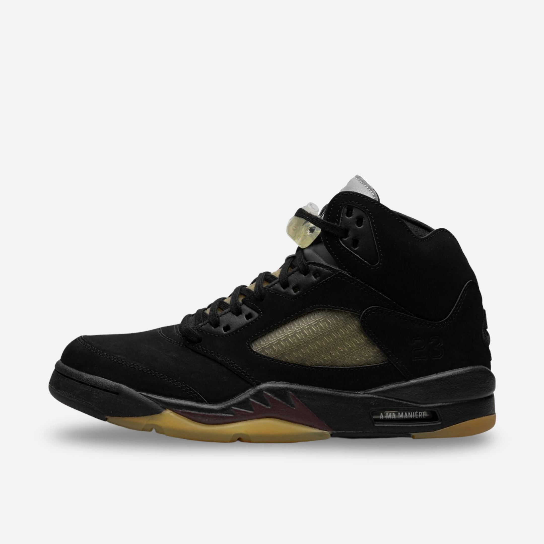 (Men's) Air Jordan 5 Retro x A Ma Manire 'Dusk' (2023) FD1330-001 Air Jordan 5 shoes with mesh panel details