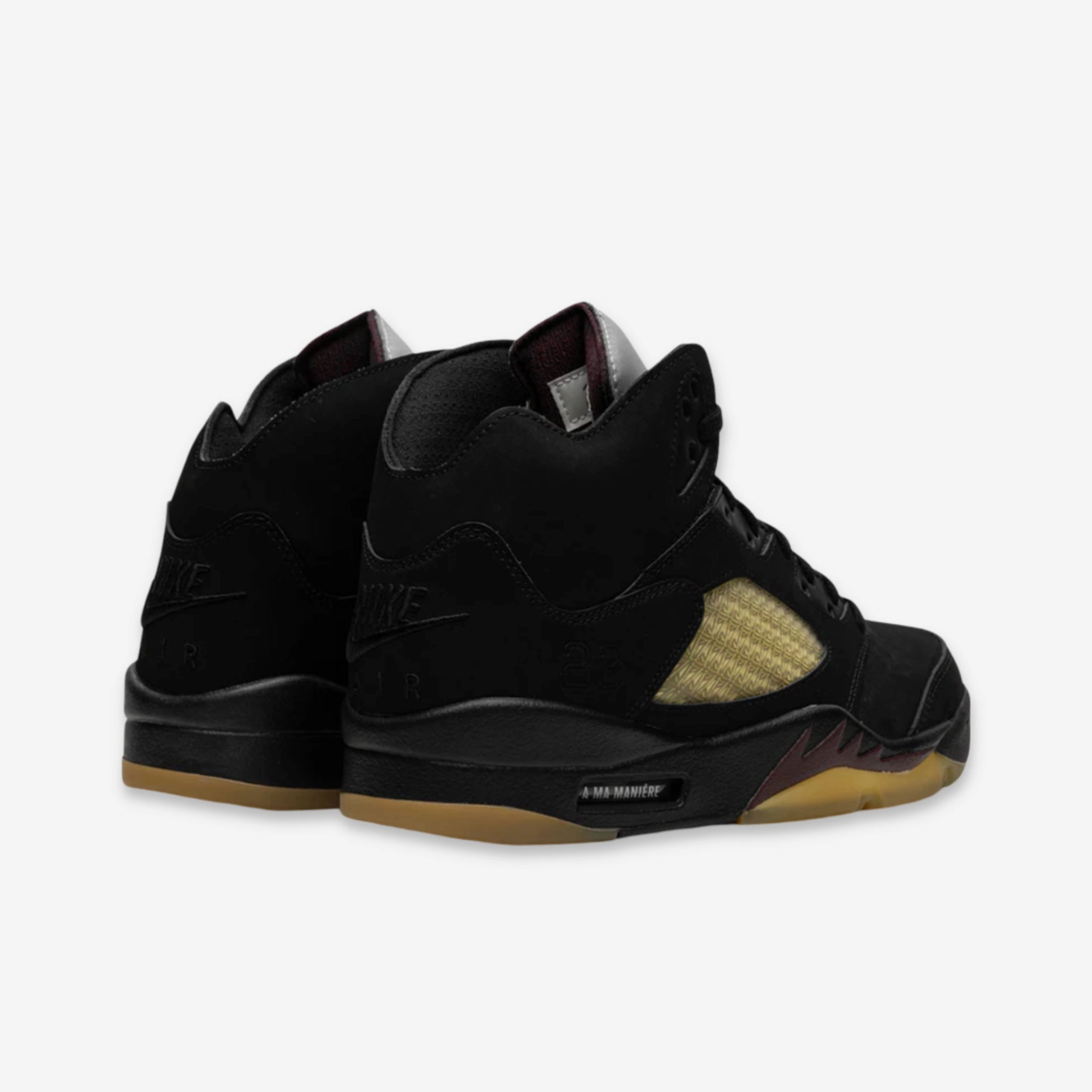 (Men's) Air Jordan 5 Retro x A Ma Manire 'Dusk' (2023) FD1330-001 Air Jordan 5 Mesh Panel Basketball Shoes