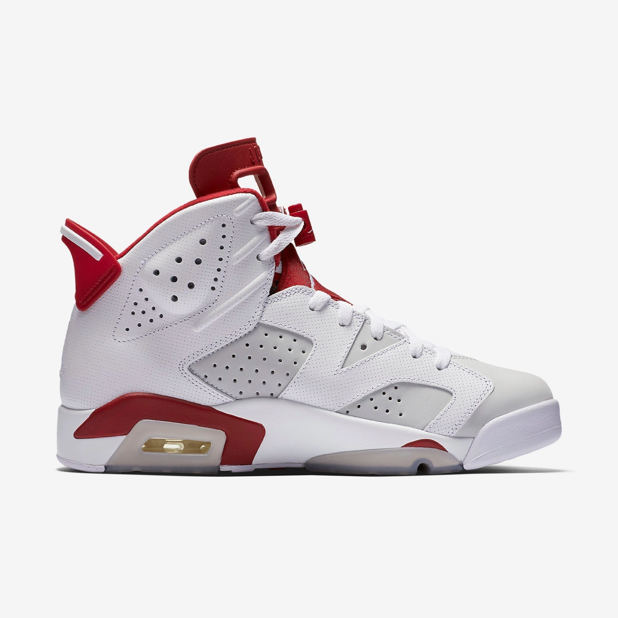 (Men's) Air Jordan 6 Retro 'Alternate Hare' (2017) 384664-113 Air Jordan 6 Classic High-Top Sneakers