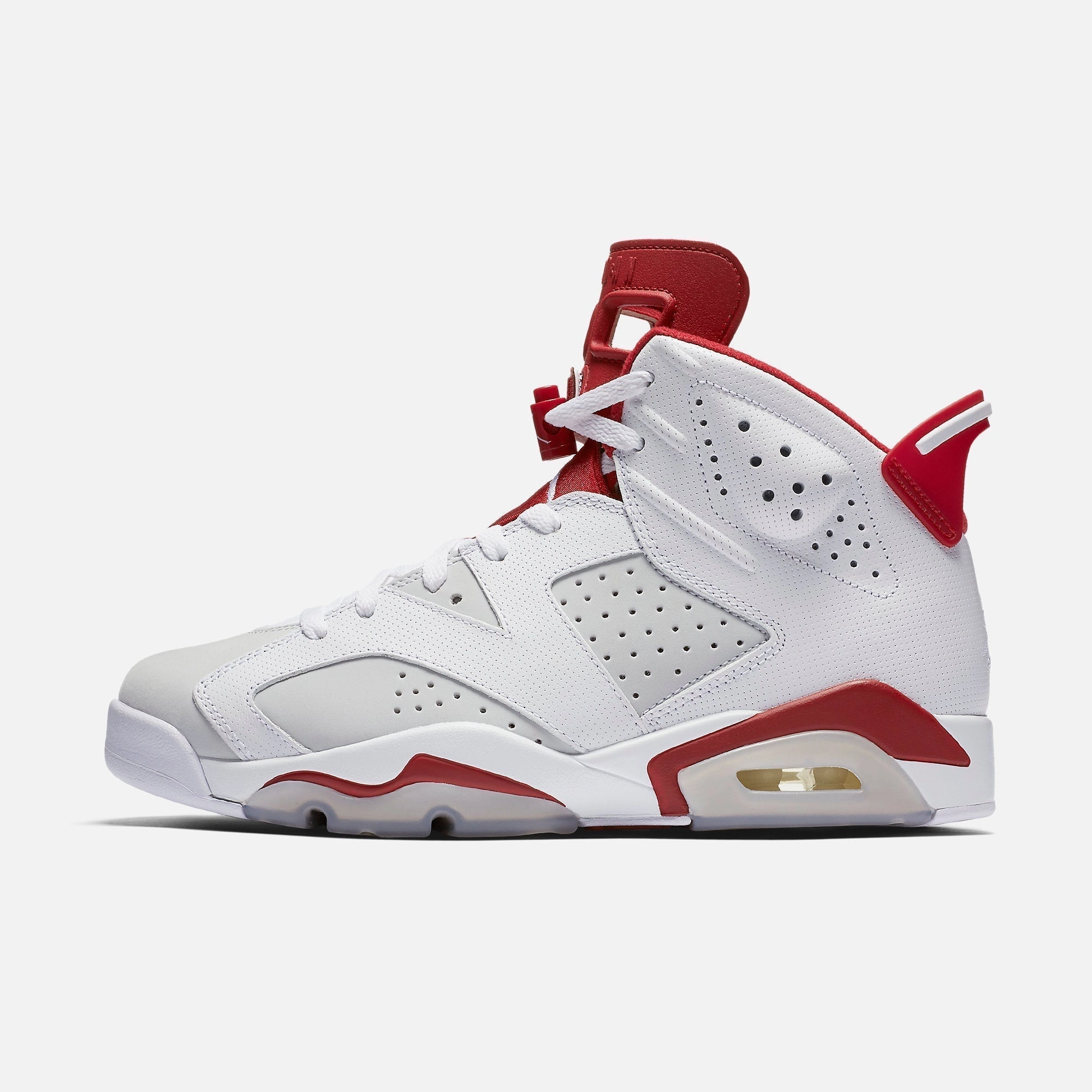 (Men's) Air Jordan 6 Retro 'Alternate Hare' (2017) 384664-113 Air Jordan 6 high-top shoes for hoop fans