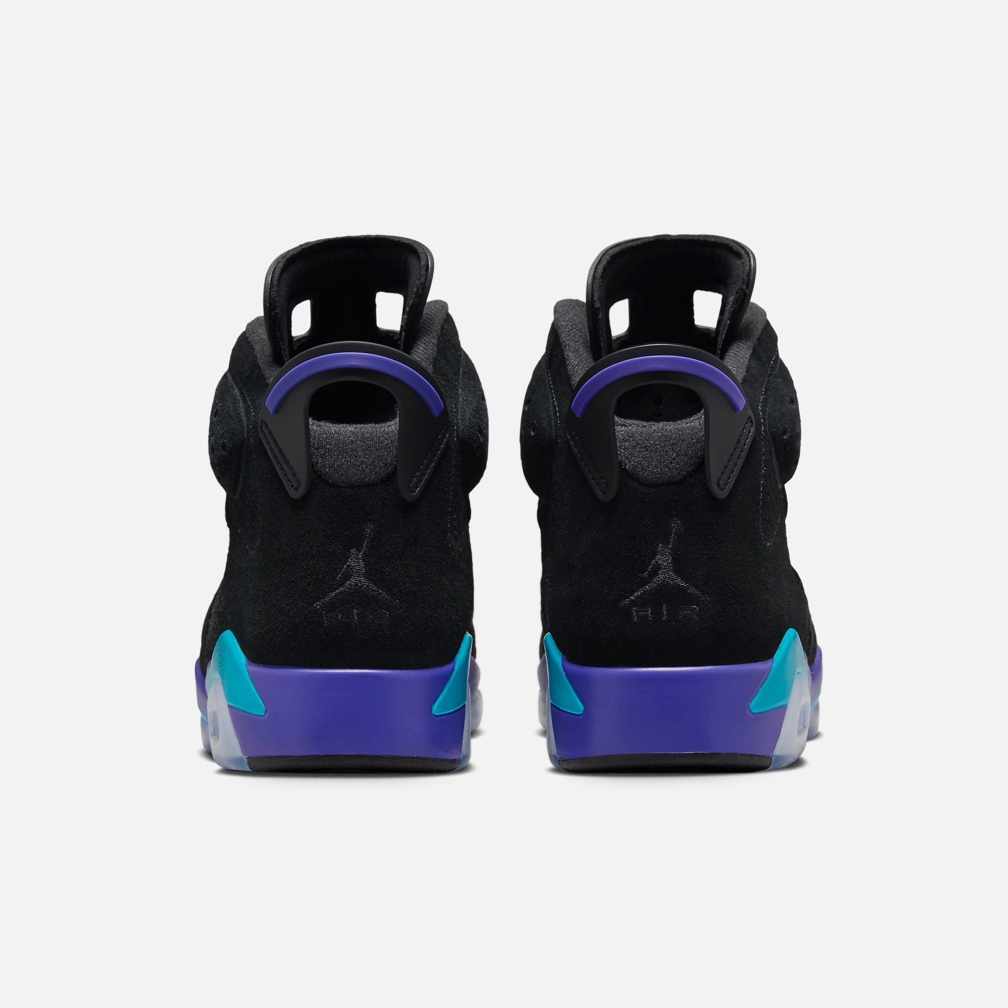 (Men's) Air Jordan 6 Retro 'Black / Aqua' (2023) CT8529-004 Air Jordan 6 Classic High-Top Sneakers