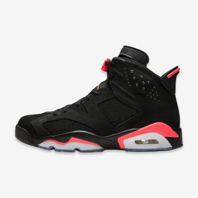 (Men's) Air Jordan 6 Retro 'Black / Infrared' (2014) 384664-023 Air Jordan 6 high-top shoes for hoop fans