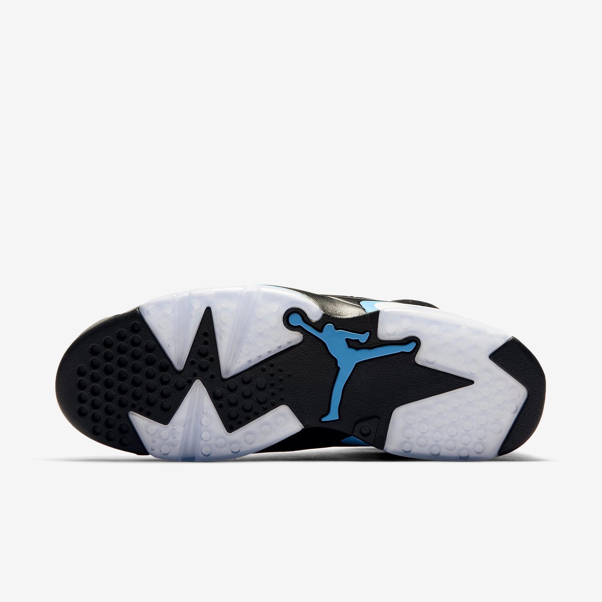 (Men's) Air Jordan 6 Retro 'Black / UNC University Blue' (2017) 384664-006 Air Jordan 6 Classic High-Top Sneakers