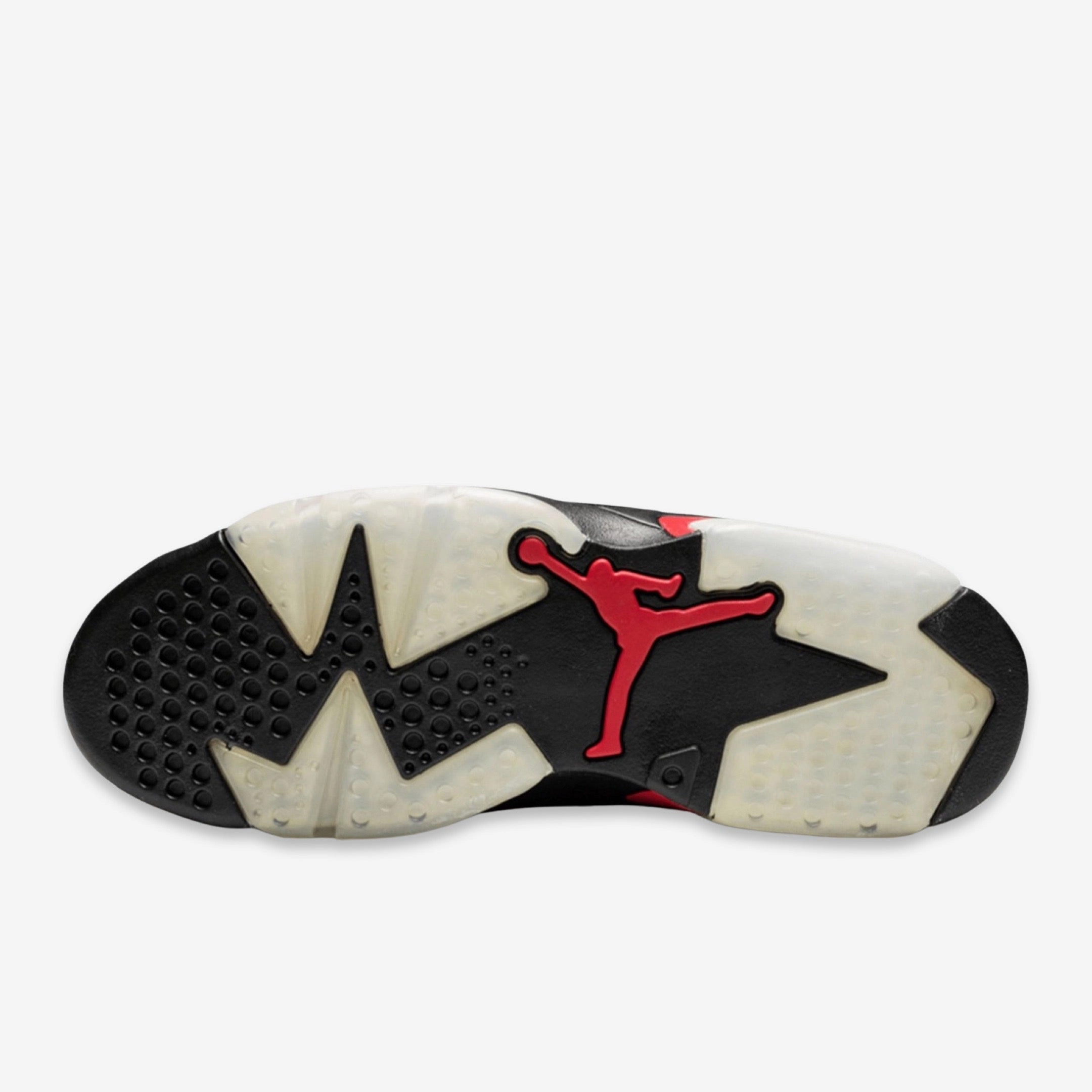 (Men's) Air Jordan 6 Retro 'Black / Varsity Red' (2010) 384664-061 Air Jordan 6 Classic High-Top Sneakers