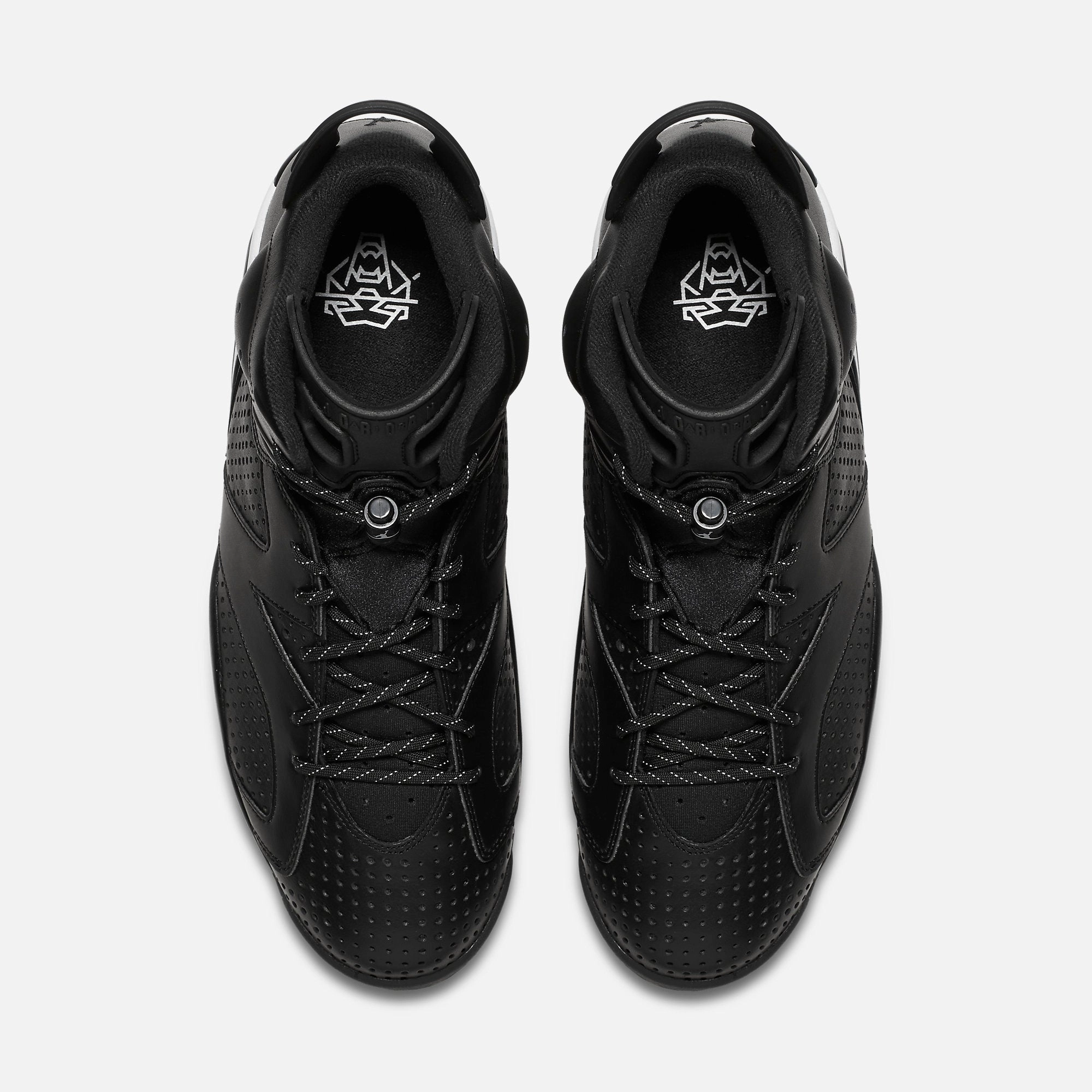 (Men's) Air Jordan 6 Retro 'Black Cat' (2016) 384664-020 Air Jordan 6 Classic High-Top Sneakers