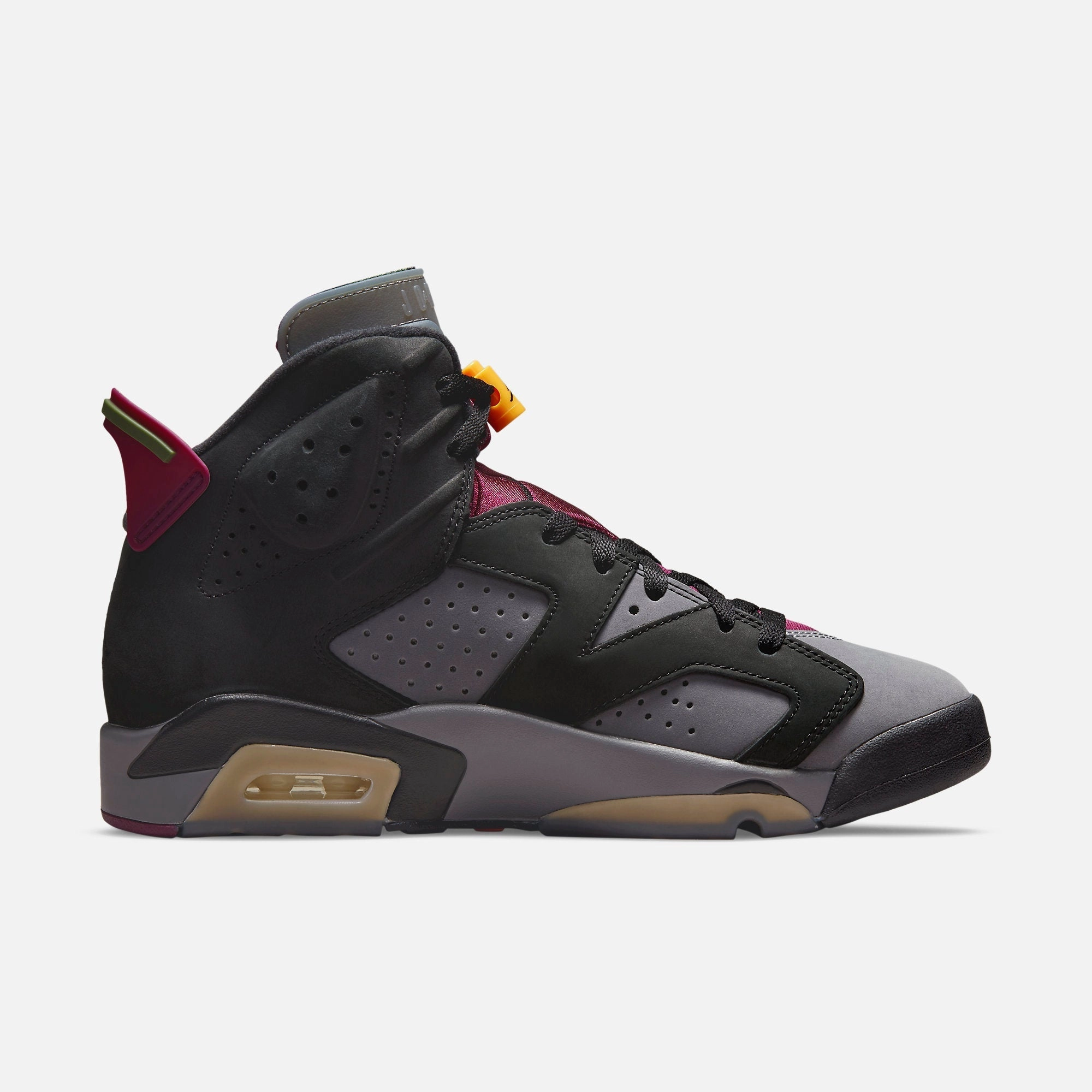 (Men's) Air Jordan 6 Retro 'Bordeaux' (2021) CT8529-063 Air Jordan 6 Classic High-Top Sneakers