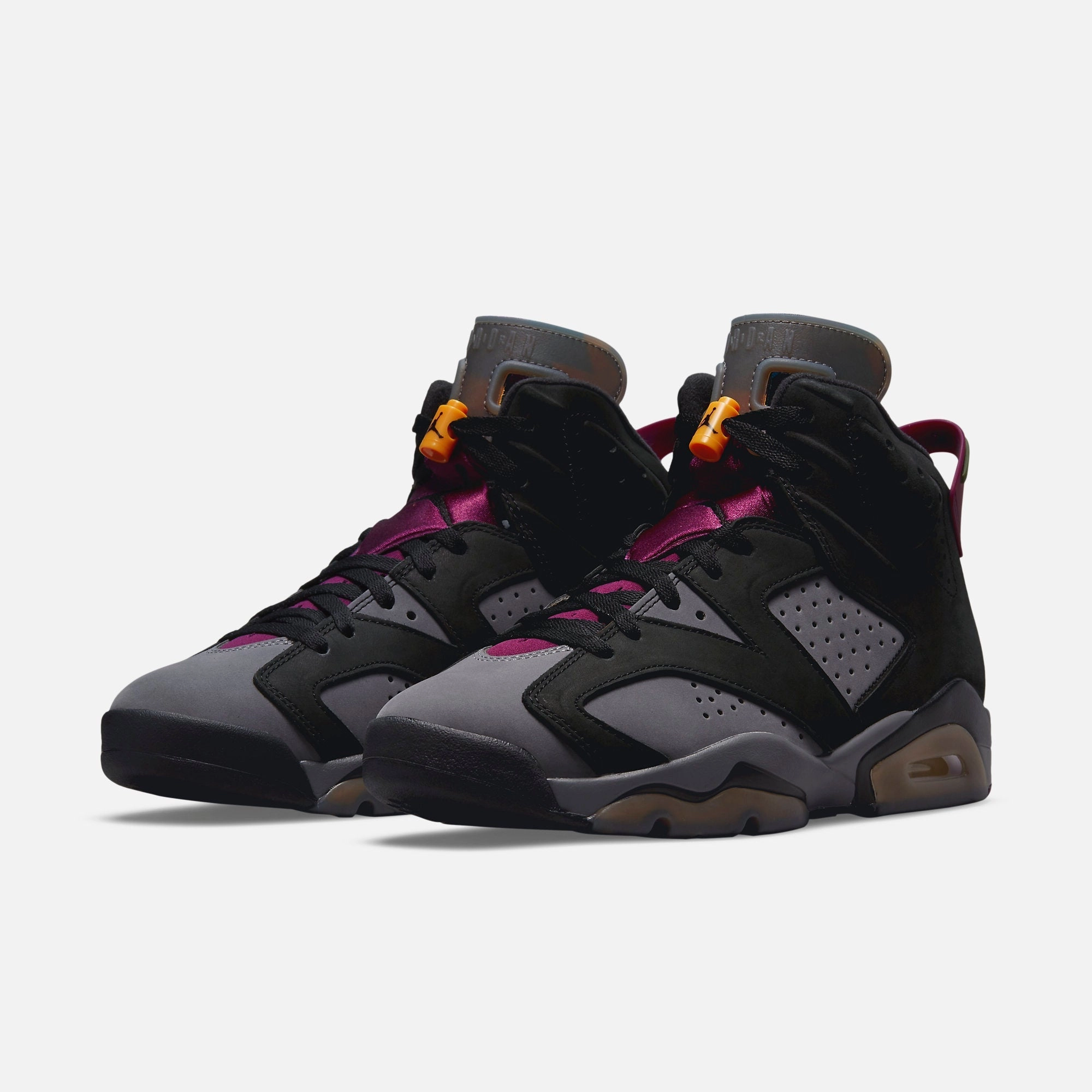 (Men's) Air Jordan 6 Retro 'Bordeaux' (2021) CT8529-063 Air Jordan 6 Classic High-Top Sneakers