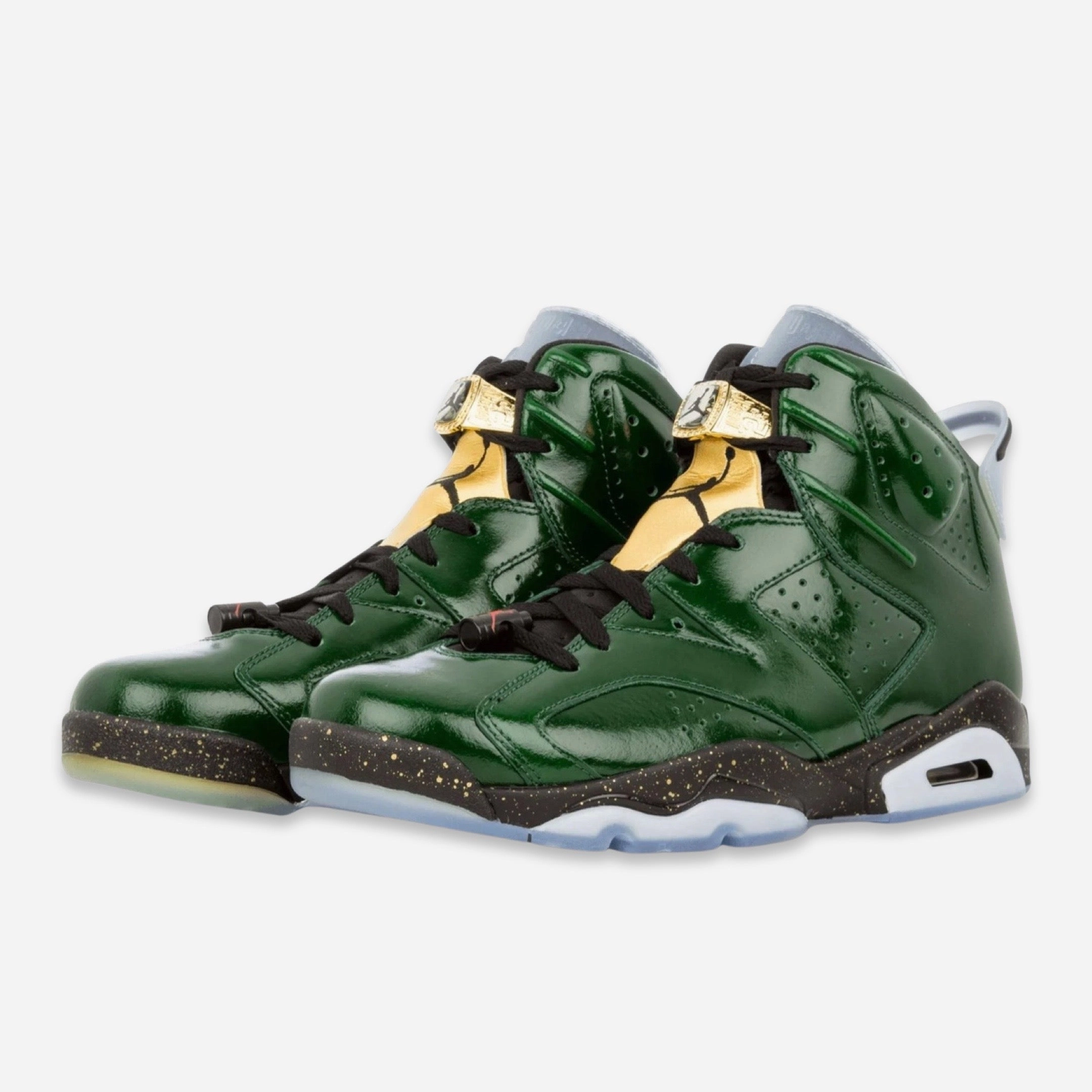(Men's) Air Jordan 6 Retro 'C&C Champagne' (2014) 384664-350 Air Jordan 6 Classic High-Top Sneakers