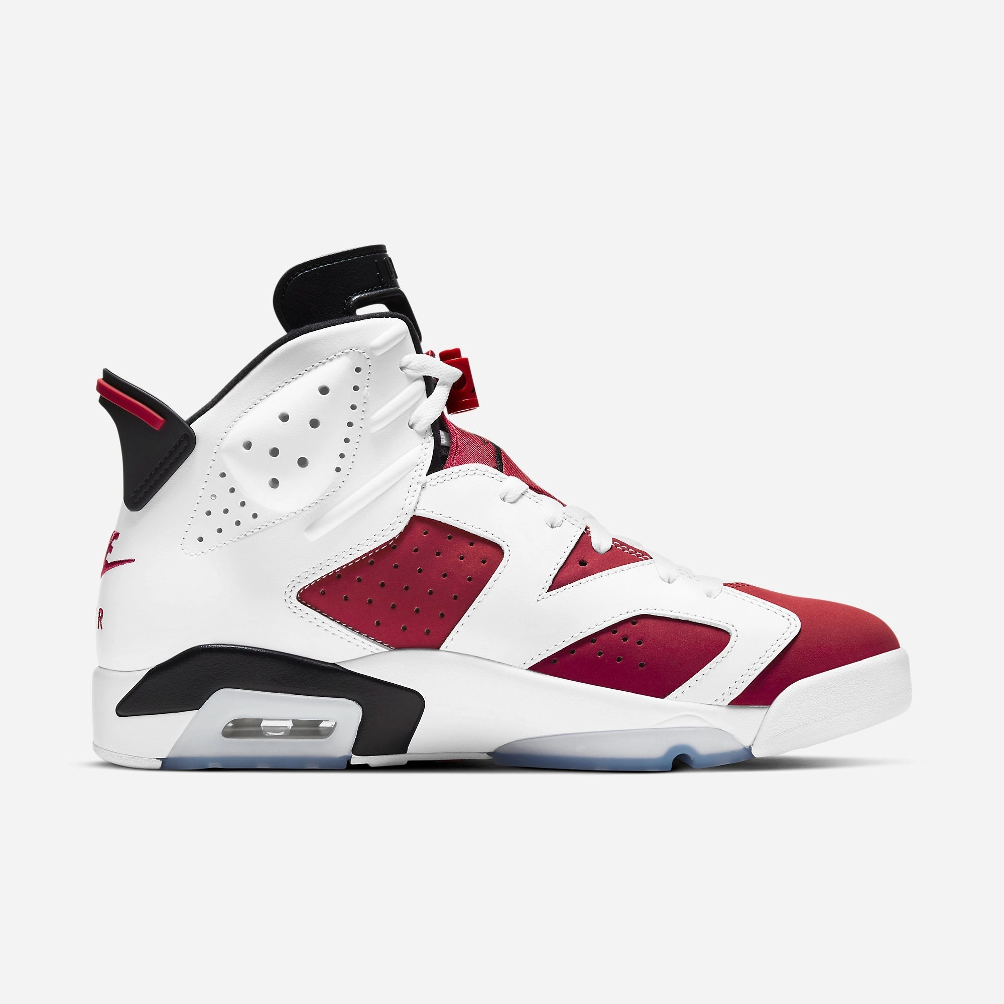 (Men's) Air Jordan 6 Retro 'Carmine' (2021) CT8529-106 Air Jordan 6 Classic High-Top Sneakers