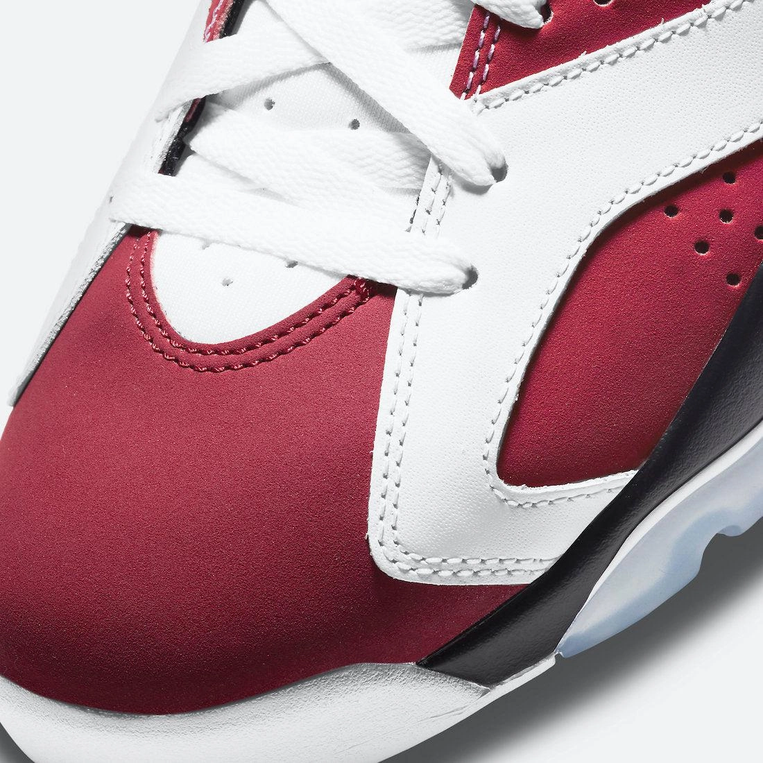 (Men's) Air Jordan 6 Retro 'Carmine' (2021) CT8529-106 Air Jordan 6 Classic High-Top Sneakers