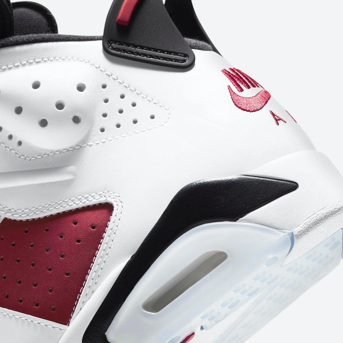 (Men's) Air Jordan 6 Retro 'Carmine' (2021) CT8529-106 Air Jordan 6 Classic High-Top Sneakers