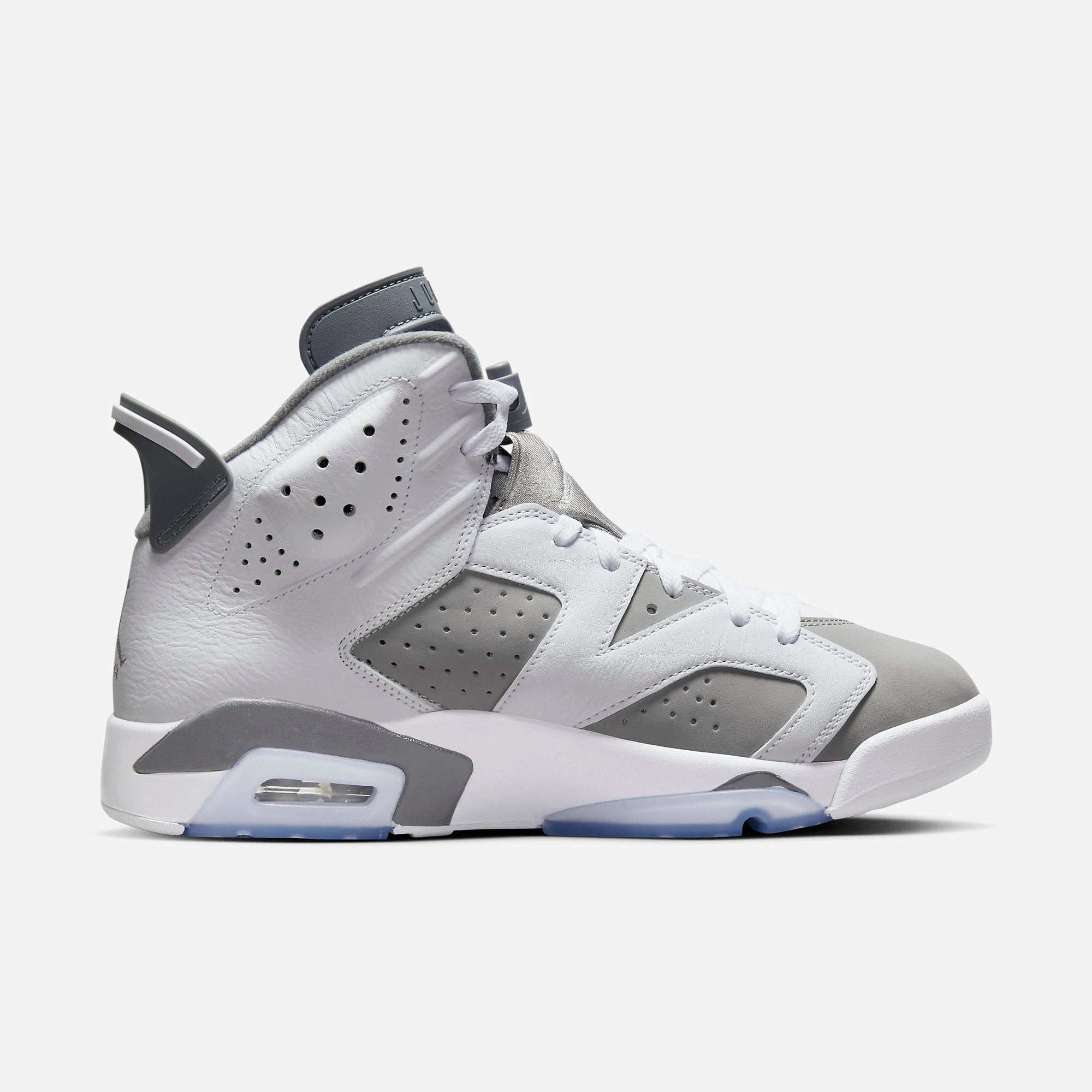 (Men's) Air Jordan 6 Retro 'Cool Grey' (2023) CT8529-100 Air Jordan 6 Classic High-Top Sneakers