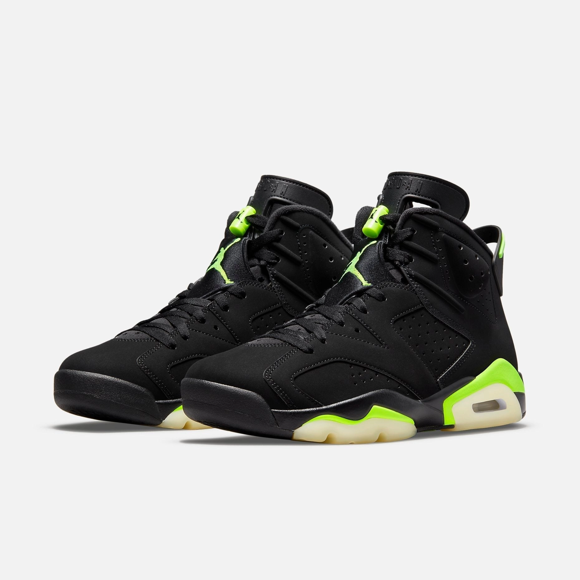 (Men's) Air Jordan 6 Retro 'Electric Green' (2021) CT8529-003 Air Jordan 6 Classic High-Top Sneakers