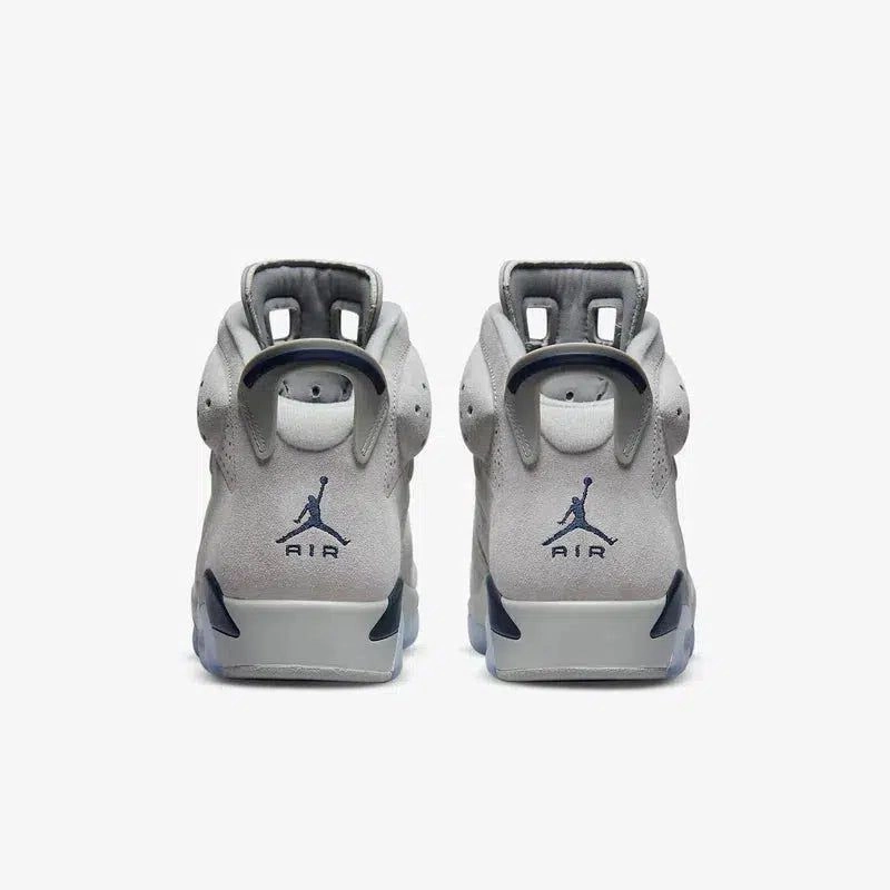 (Men's) Air Jordan 6 Retro 'Georgetown Hoyas' (2022) CT8529-012 Air Jordan 6 Classic High-Top Sneakers
