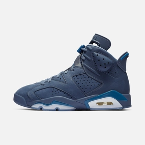 (Men's) Air Jordan 6 Retro 'Jimmy Butler PE / Diffused Blue' (2018) 384664-400 Air Jordan 6 high-top shoes for hoop fans