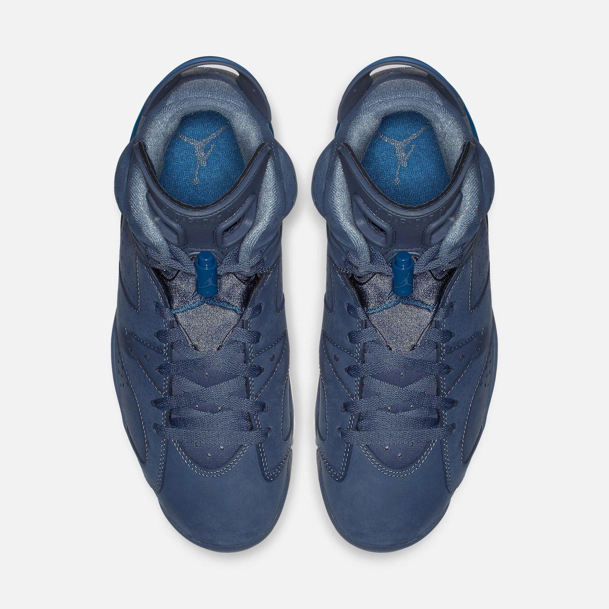 (Men's) Air Jordan 6 Retro 'Jimmy Butler PE / Diffused Blue' (2018) 384664-400 Air Jordan 6 Classic High-Top Sneakers