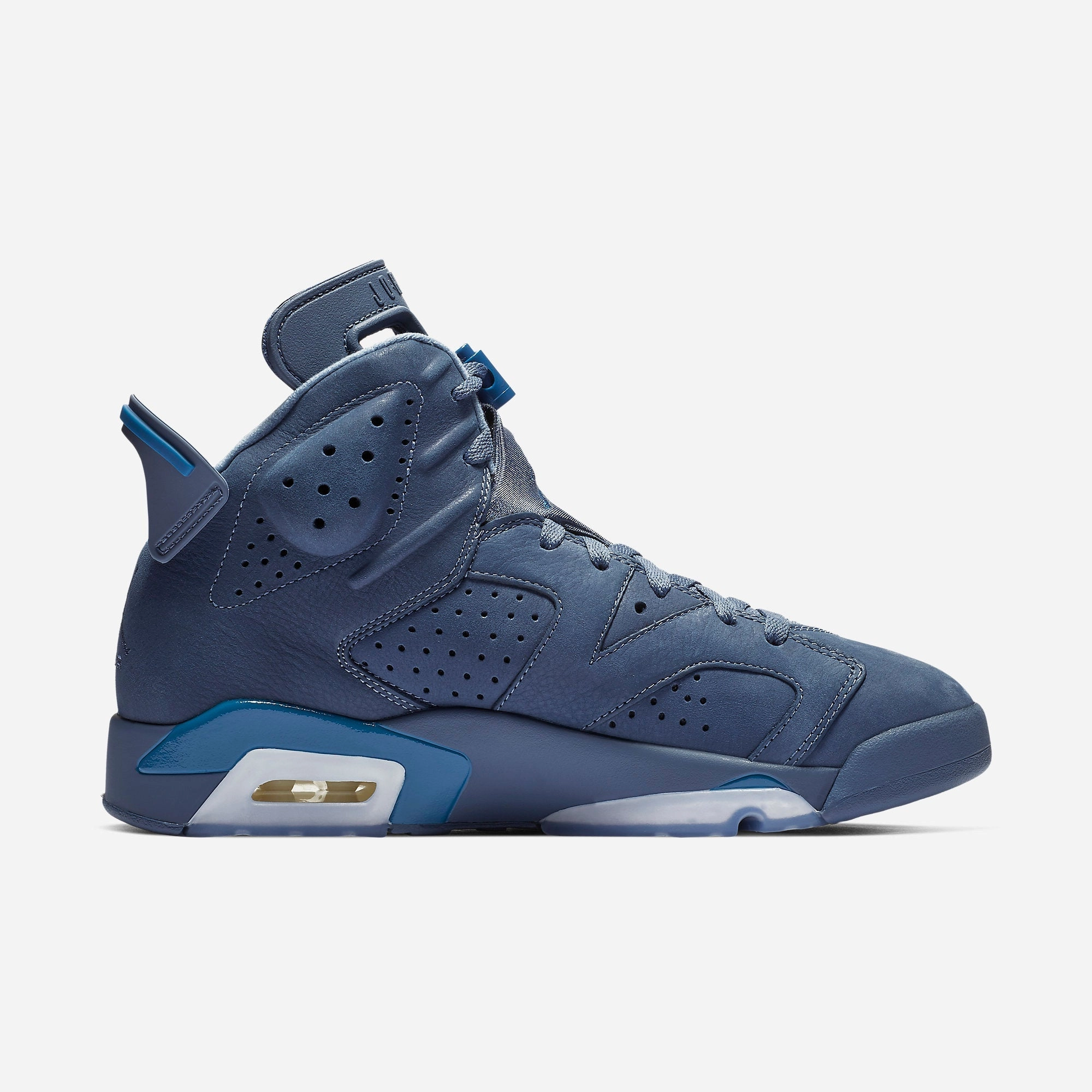 (Men's) Air Jordan 6 Retro 'Jimmy Butler PE / Diffused Blue' (2018) 384664-400 Air Jordan 6 Classic High-Top Sneakers